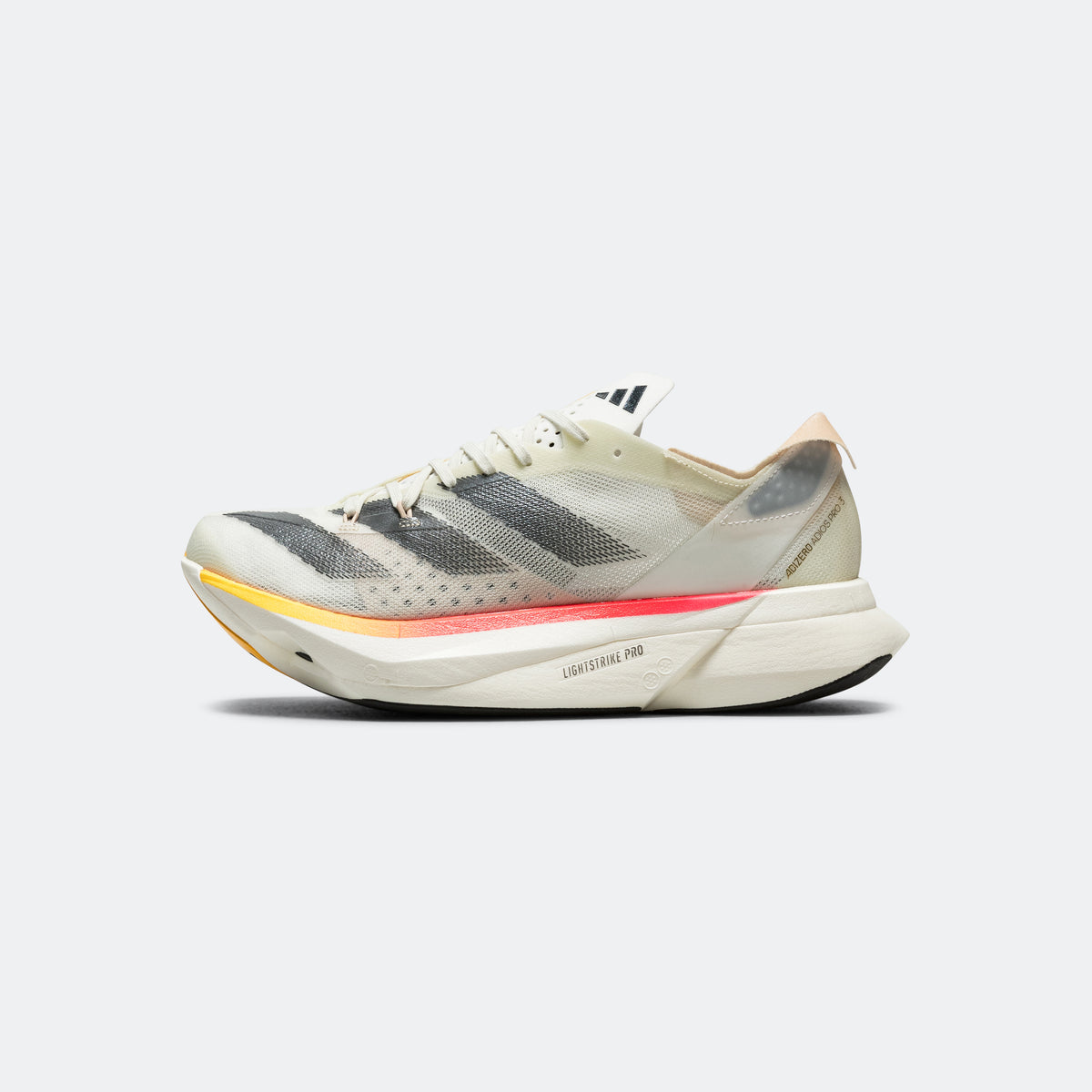 adidas Womens Adizero Adios Pro 3 - Ivory/Iron Metallic | Up There ...