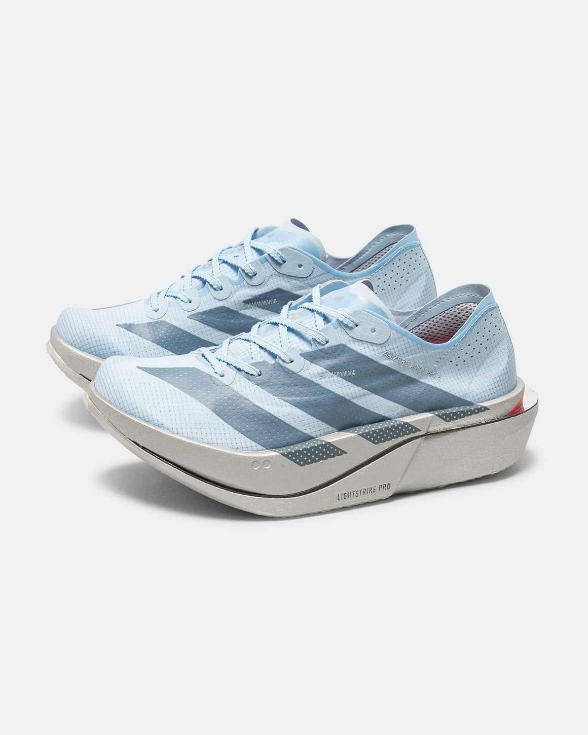adidas - Womens Adizero Adios Pro 5 - Clear Sky/Grey Two/Silver Metallic - Up There Athletics