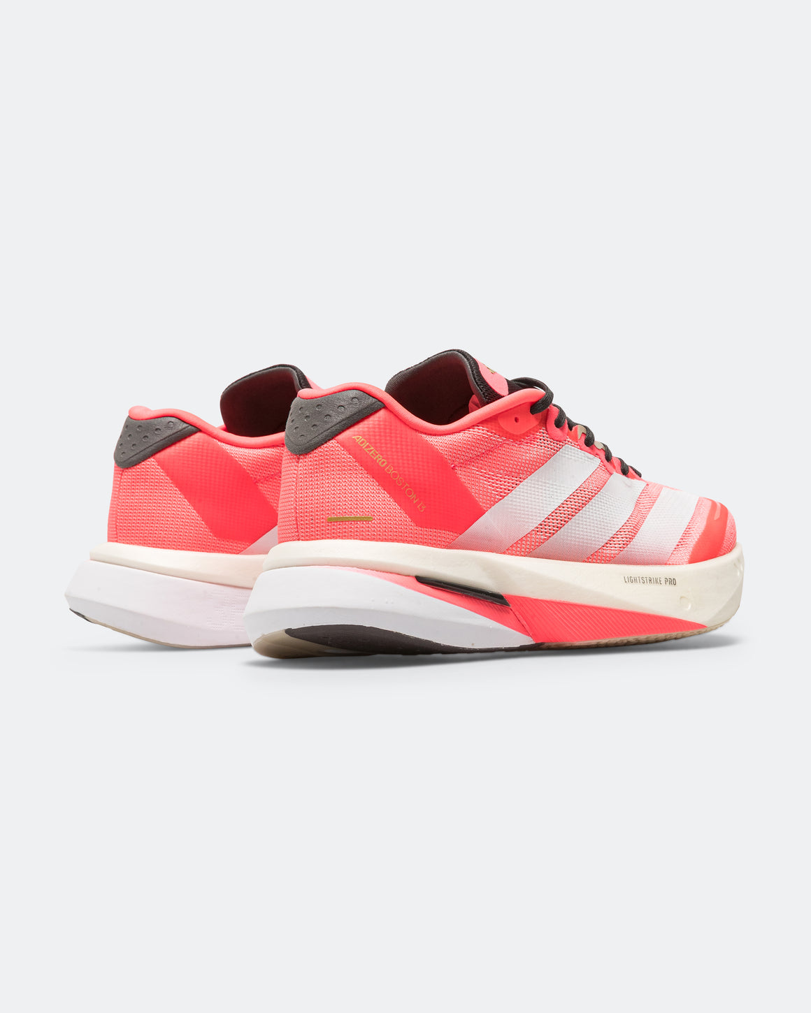adidas - Womens Adizero Boston 13 - Solar Turbo/Cloud White-Charcoal - Up There Athletics