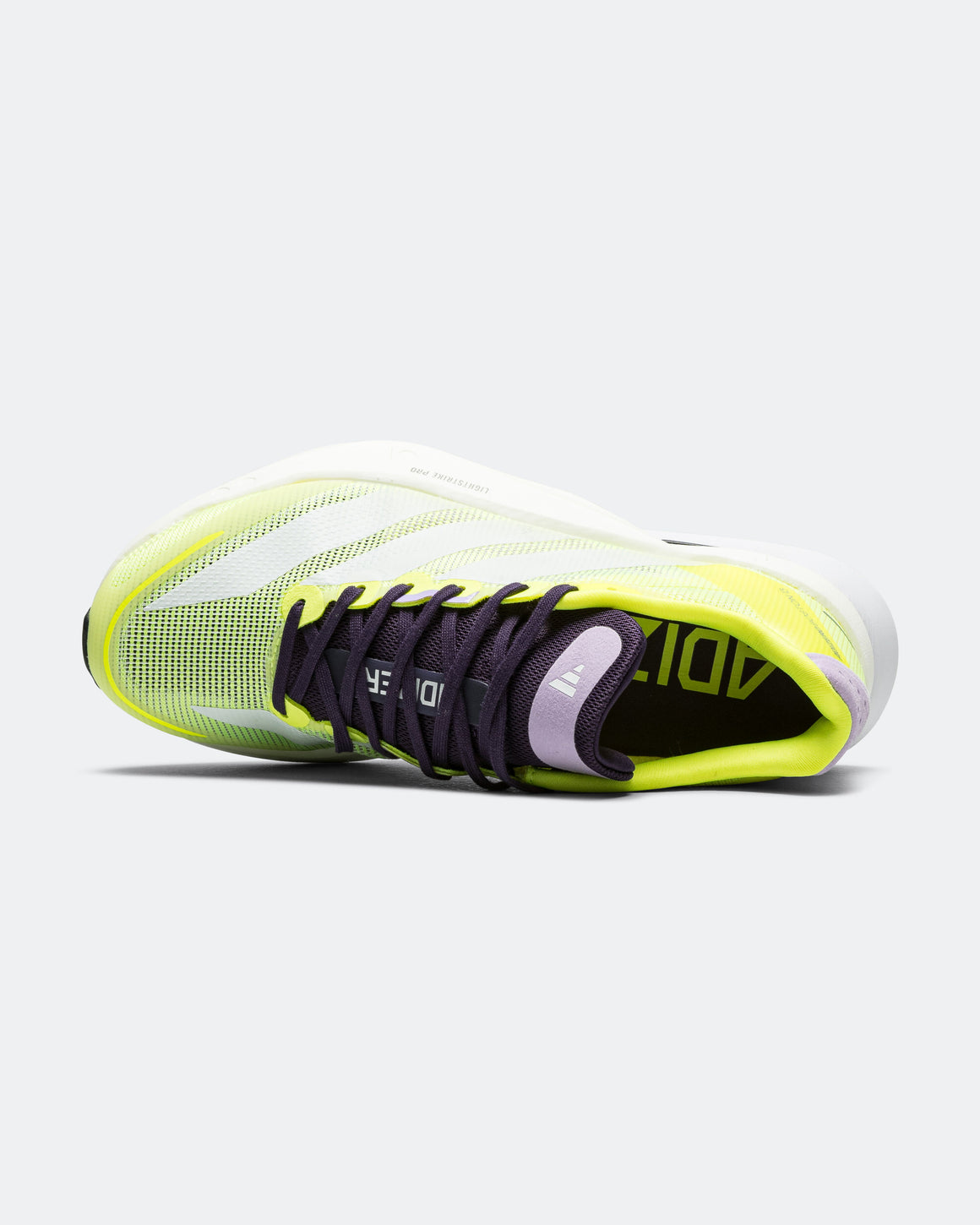 adidas - Womens Adizero Boston 13 - Solar Yellow/Footwear White-Powder Plum - Up There Athletics