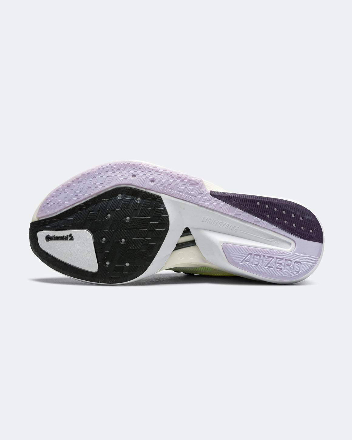 adidas - Womens Adizero Boston 13 - Solar Yellow/Footwear White-Powder Plum - Up There Athletics