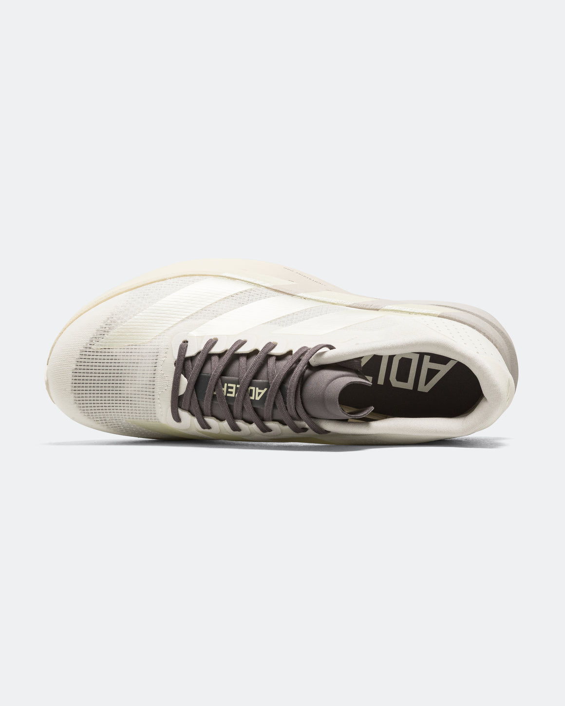 adidas - Womens Adizero Evo SL - Off White/Ice Gold Metallic-Granite - Up There Athletics