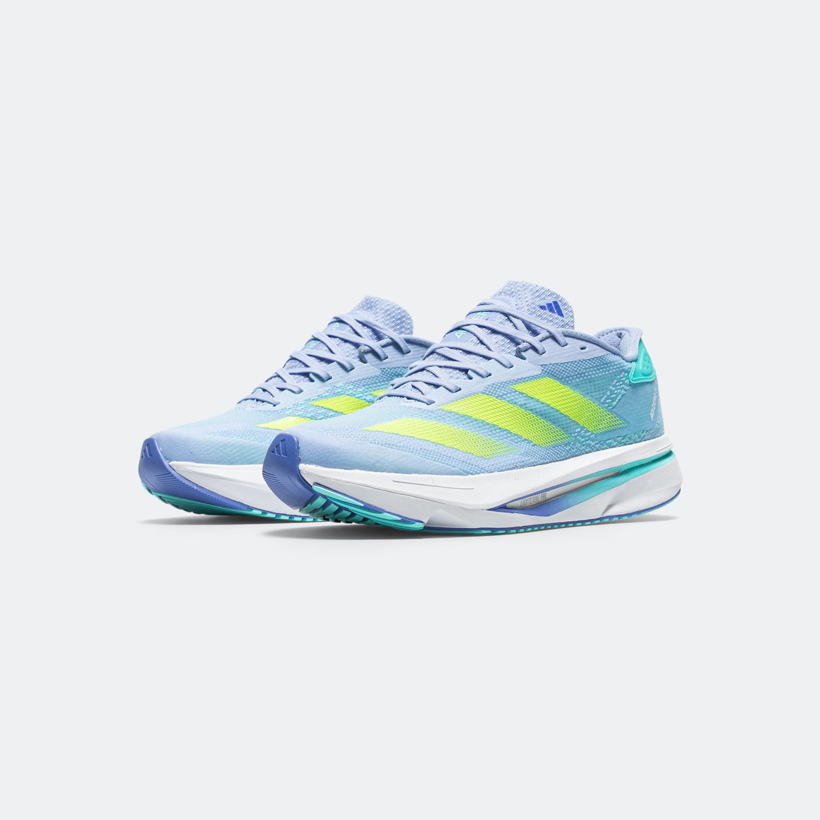 adidas - Womens Adizero SL2 - Blue Spark/Lucid Lemon-Cobalt Blue - Up There Athletics