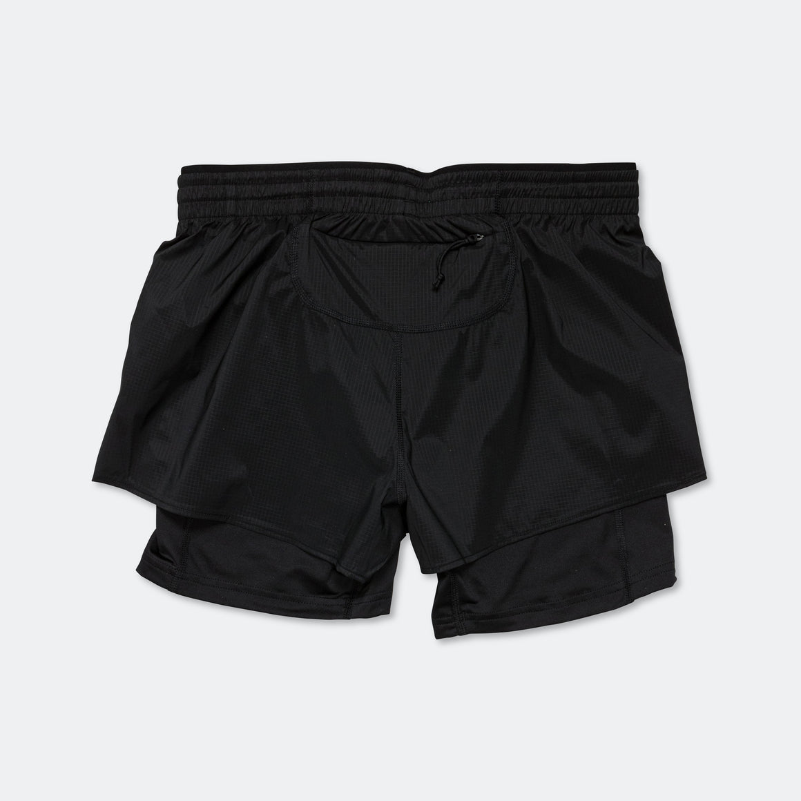 Womens Berlin 2-in-1 Short - Black/Vivid Green