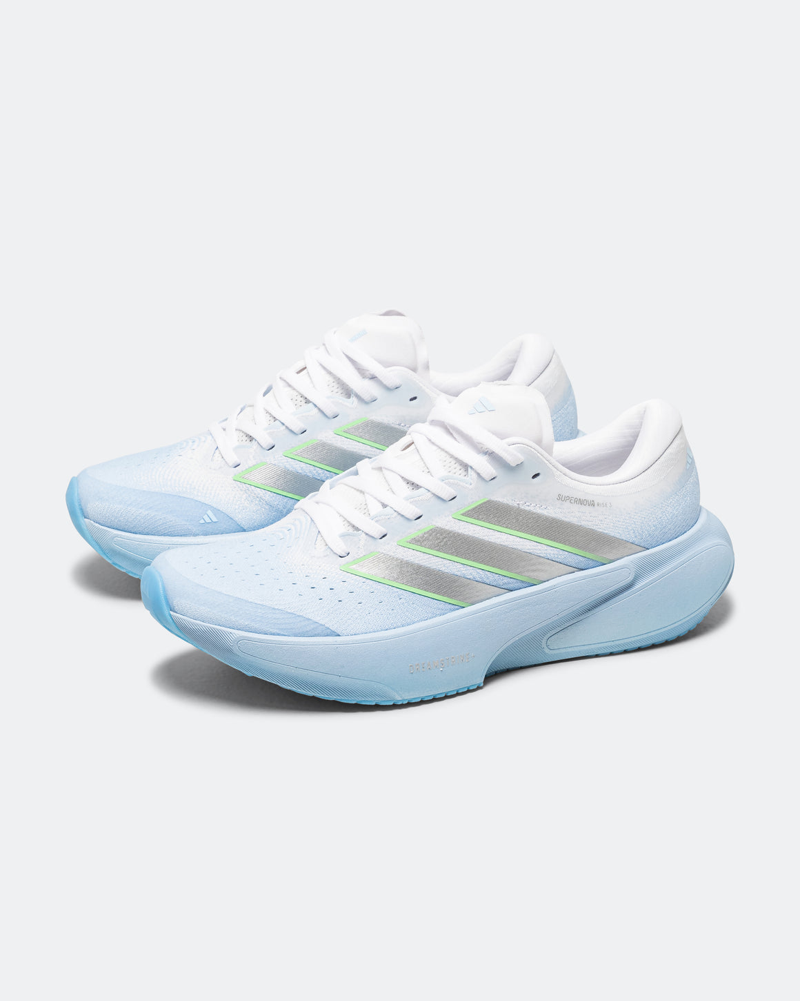 adidas - Womens Supernova Rise 3 - Glow Blue/Silver Metallic-Footwear White - Up There Athletics