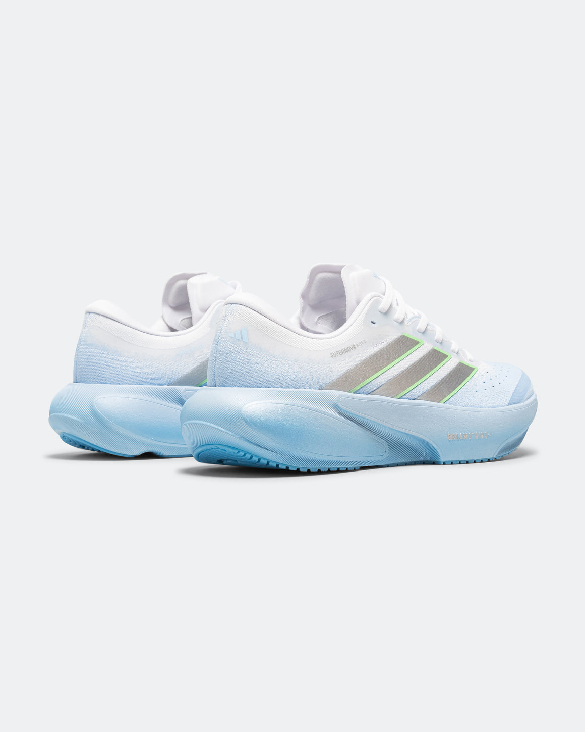 adidas - Womens Supernova Rise 3 - Glow Blue/Silver Metallic-Footwear White - Up There Athletics