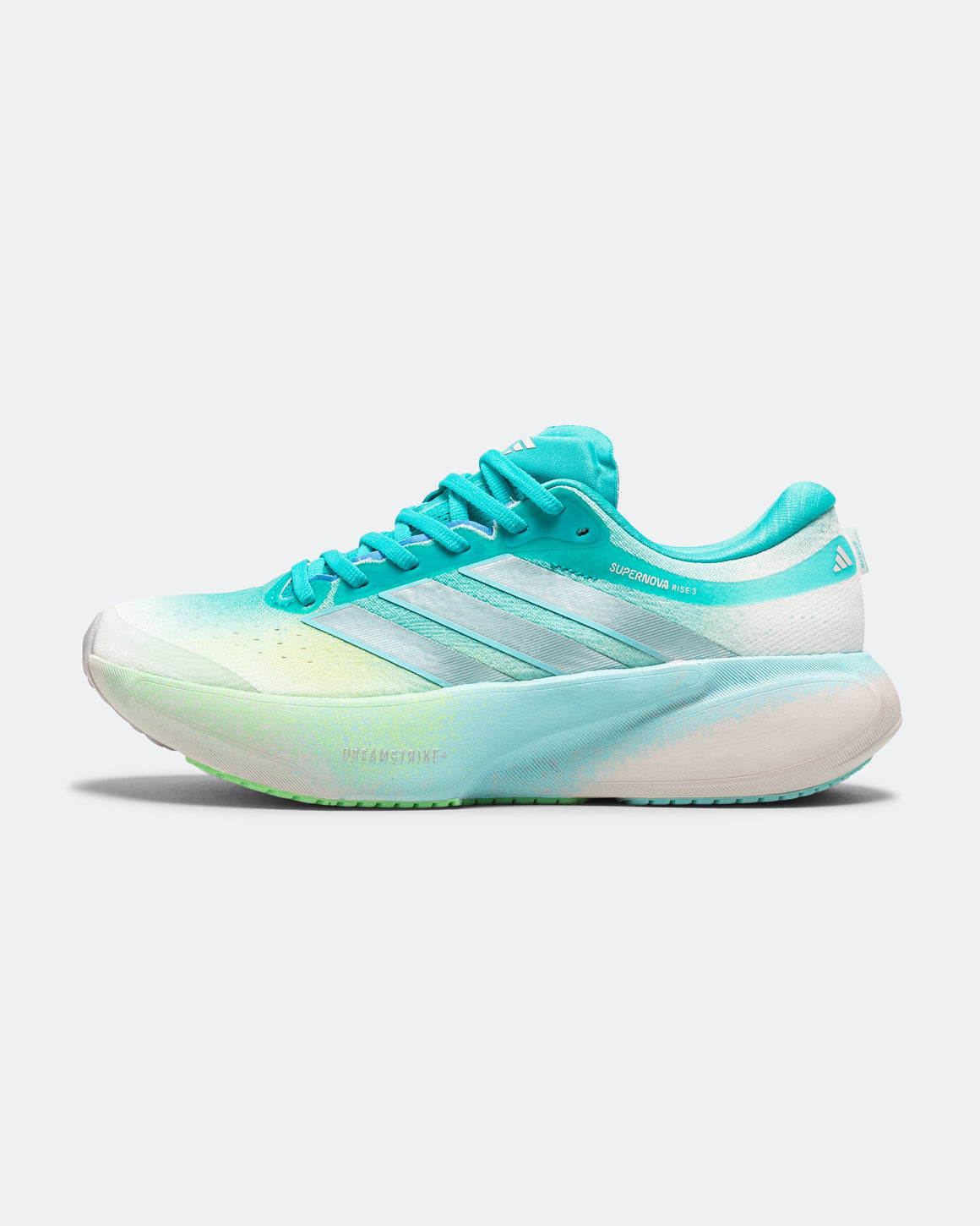 adidas - Womens Supernova Rise 3 - Grey One/Silver Metallic-Flash Aqua - Up There Athletics