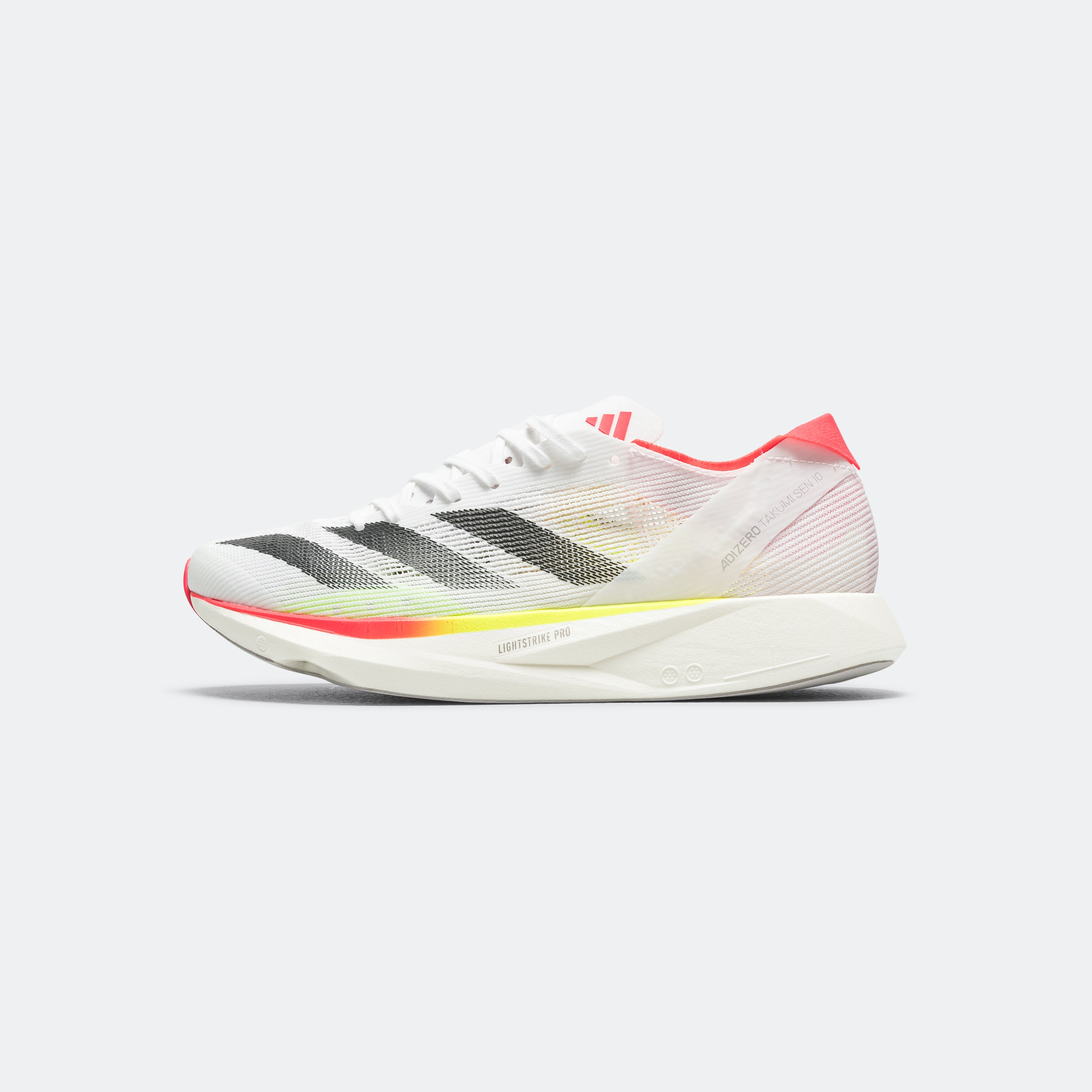 adidas Mens Takumi Sen 10 - Footwear White/Core Black-Lucid  display picture 2
