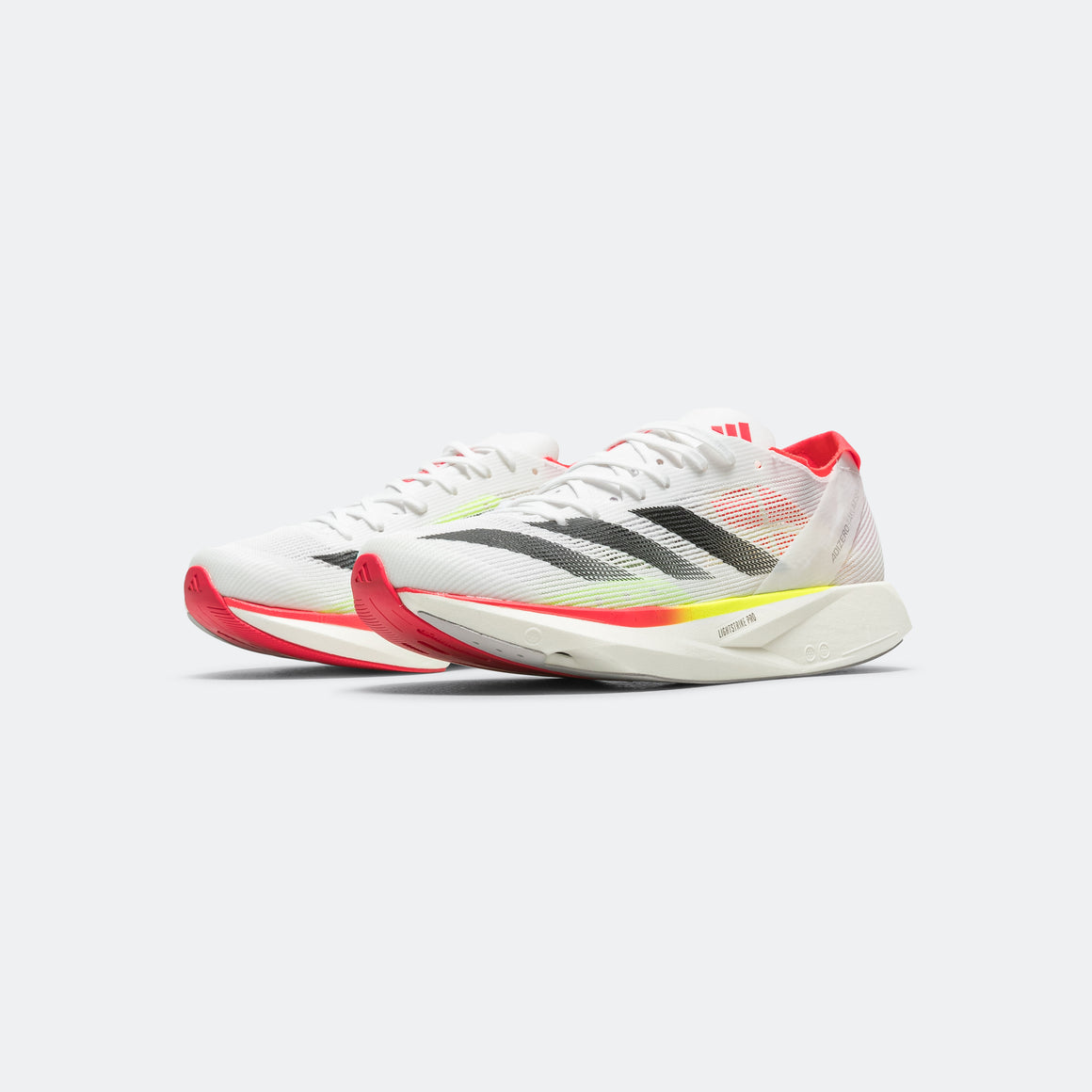 adidas - Womens Takumi Sen 10 - Footwear White/Core Black-Lucid Red - Up There Athletics