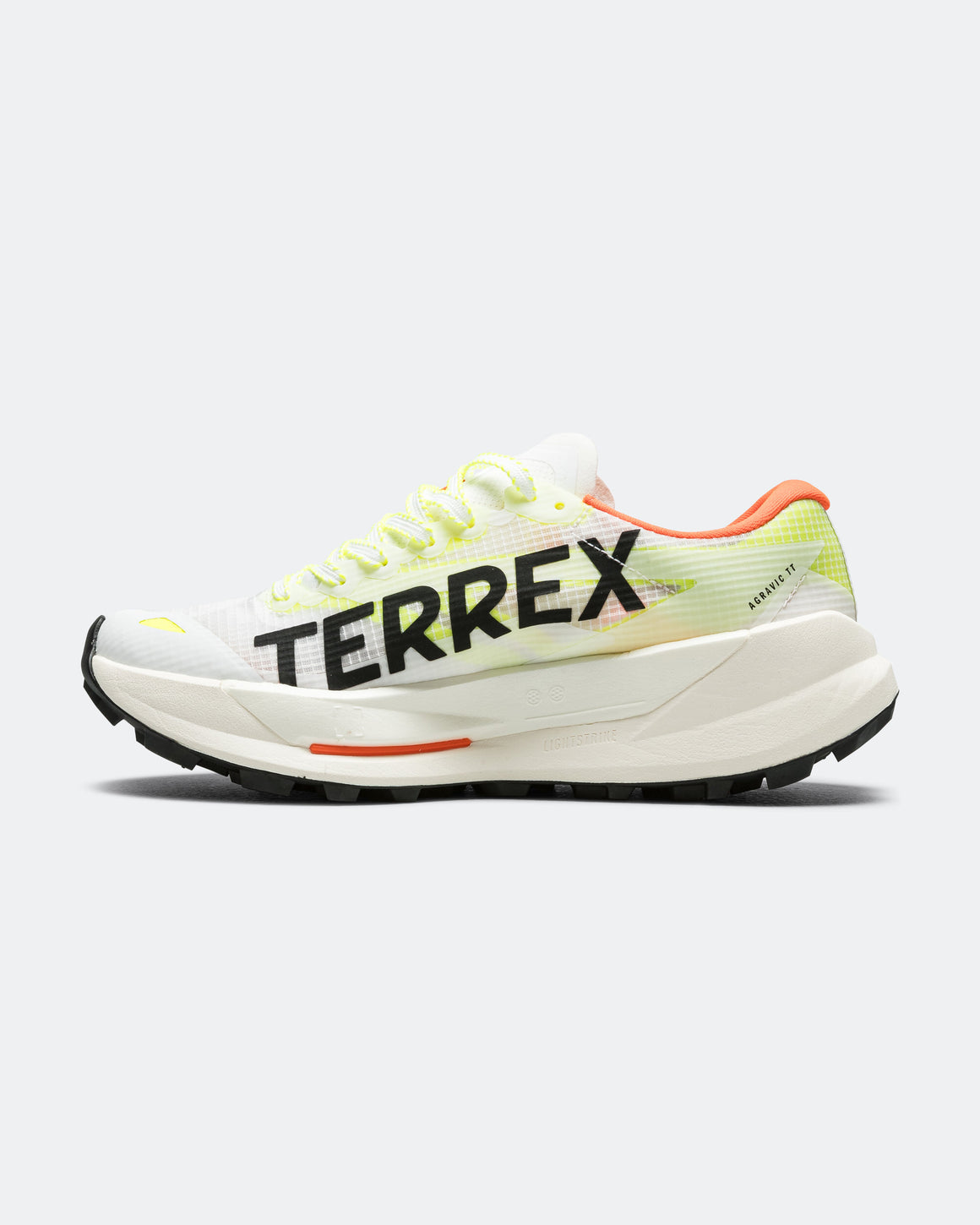 adidas - Womens Terrex Agravic AT - Footwear White/Core Black-Impact Orange - Up There Athletics