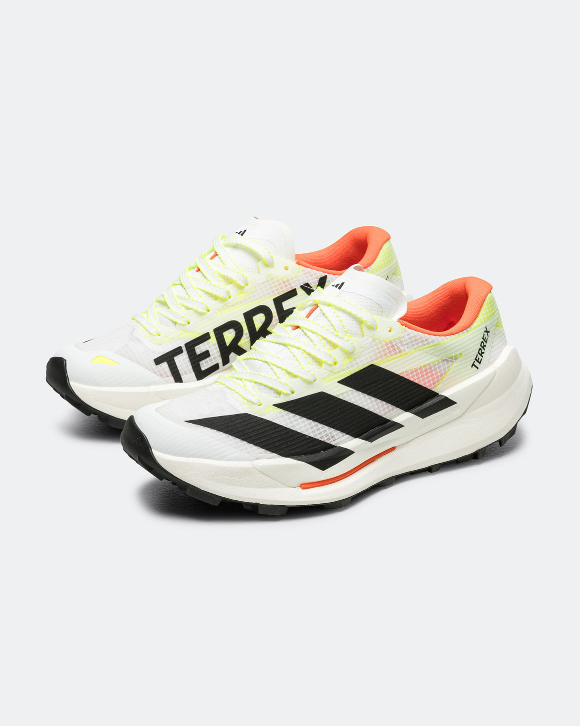 adidas - Womens Terrex Agravic AT - Footwear White/Core Black-Impact Orange - Up There Athletics