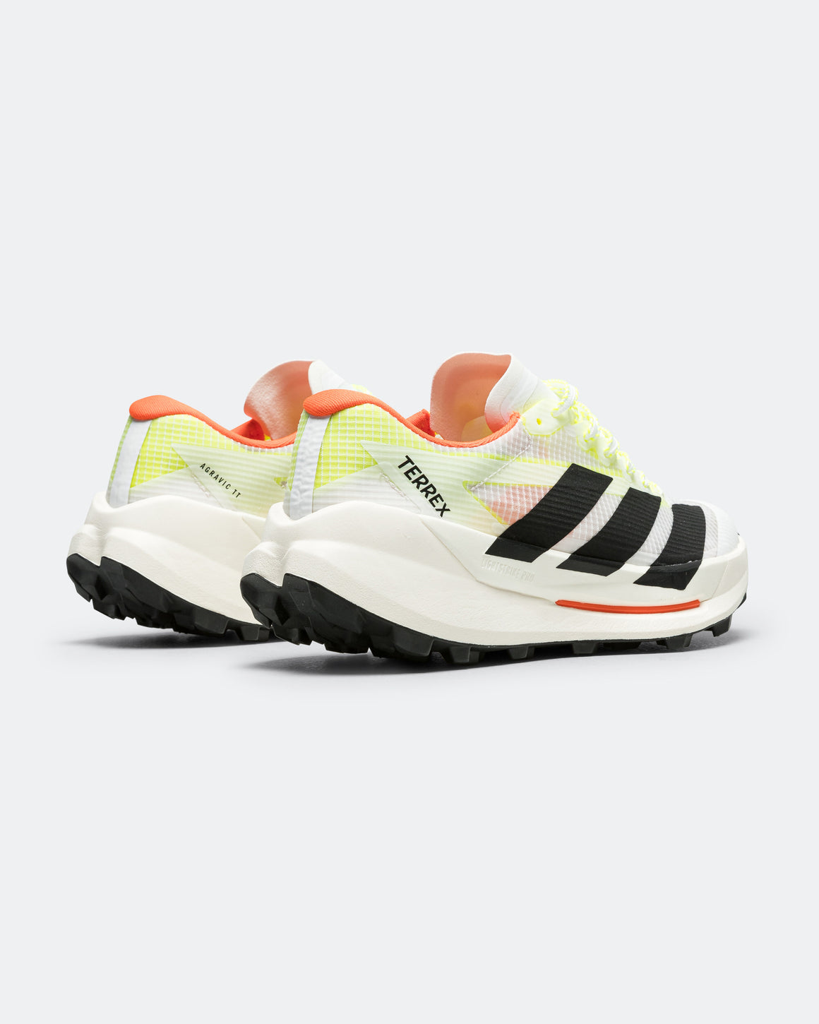 adidas - Womens Terrex Agravic AT - Footwear White/Core Black-Impact Orange - Up There Athletics