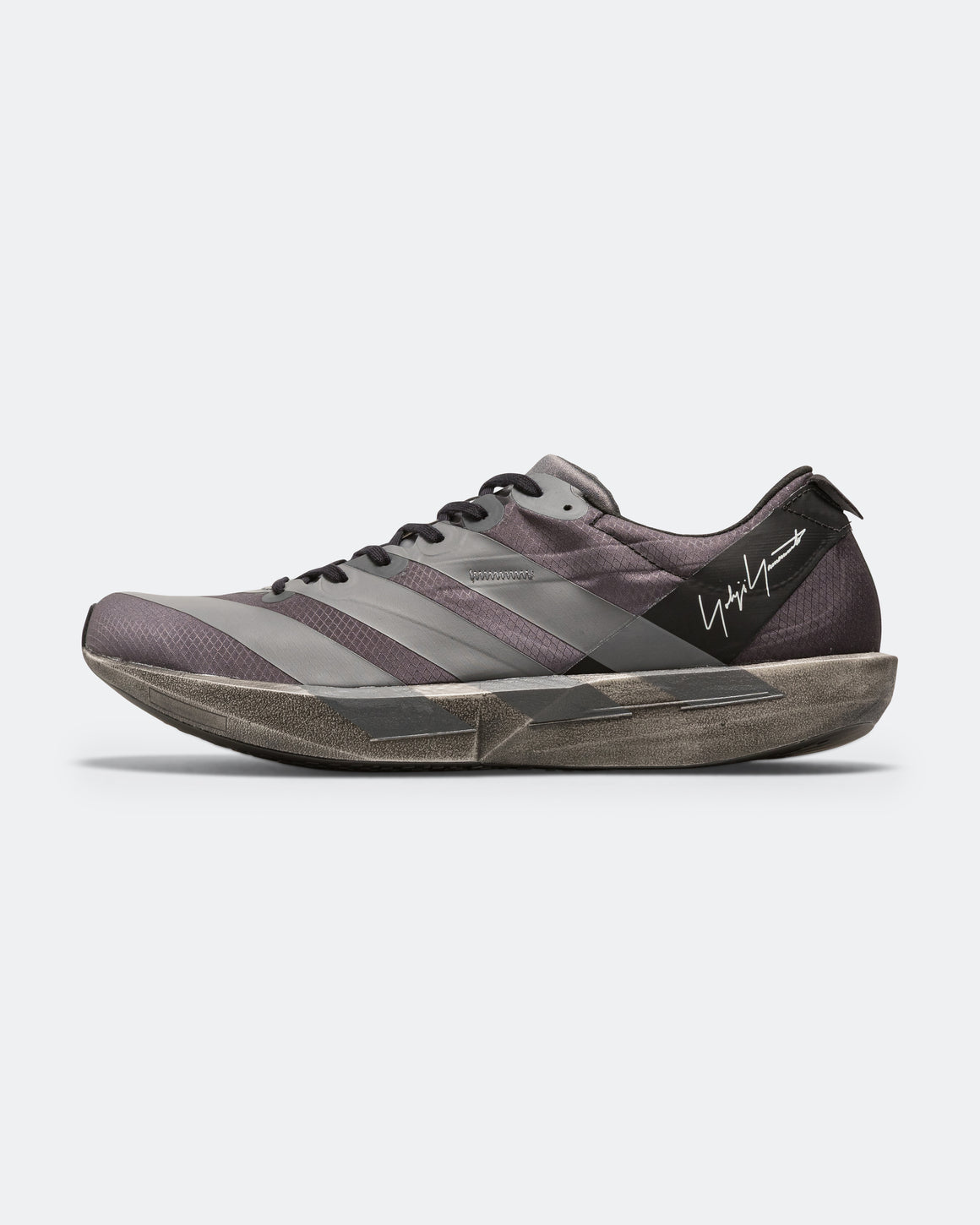 Y-3 - Y-3 Adizero Adios 9 - Black/Off White-Grey Five - Up There Athletics