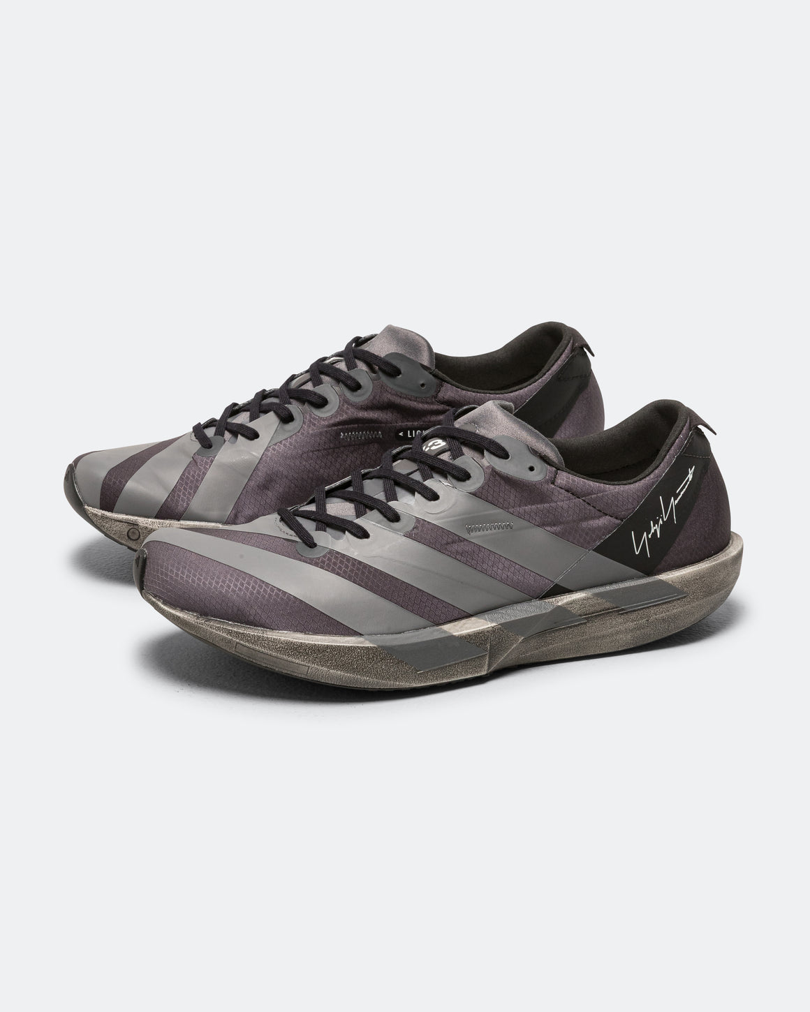 Y-3 - Y-3 Adizero Adios 9 - Black/Off White-Grey Five - Up There Athletics