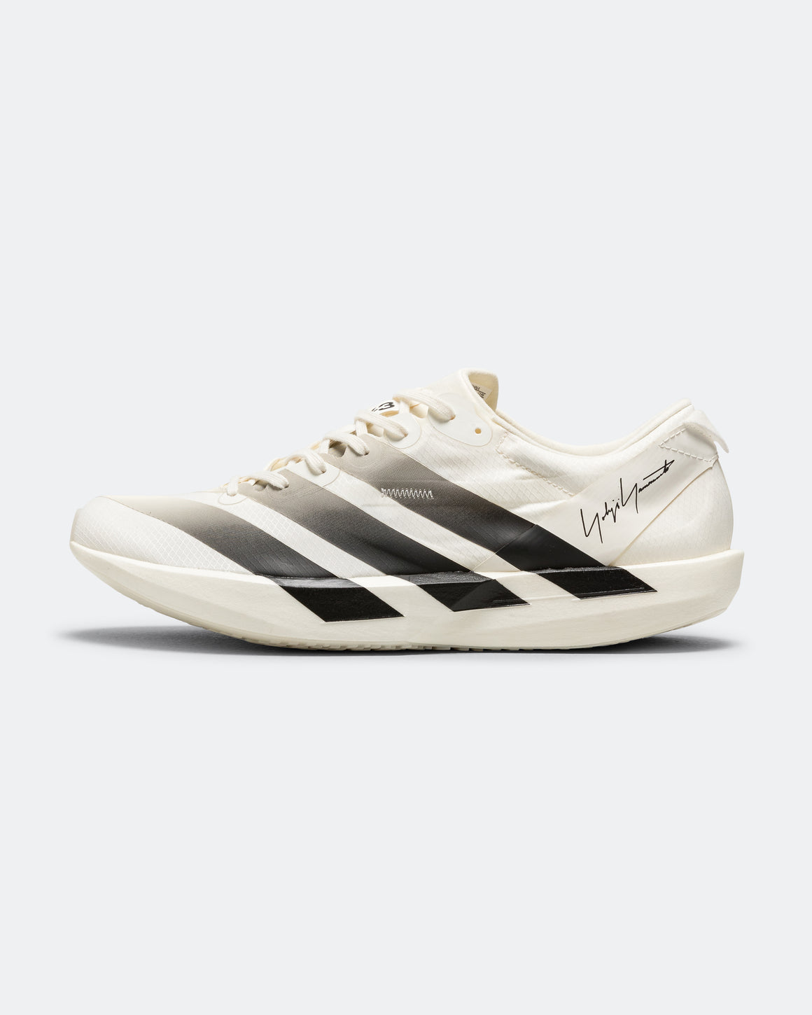 adidas - Adizero Adios 9 x Y-3 - Off White/Off White-Black - Up There Athletics