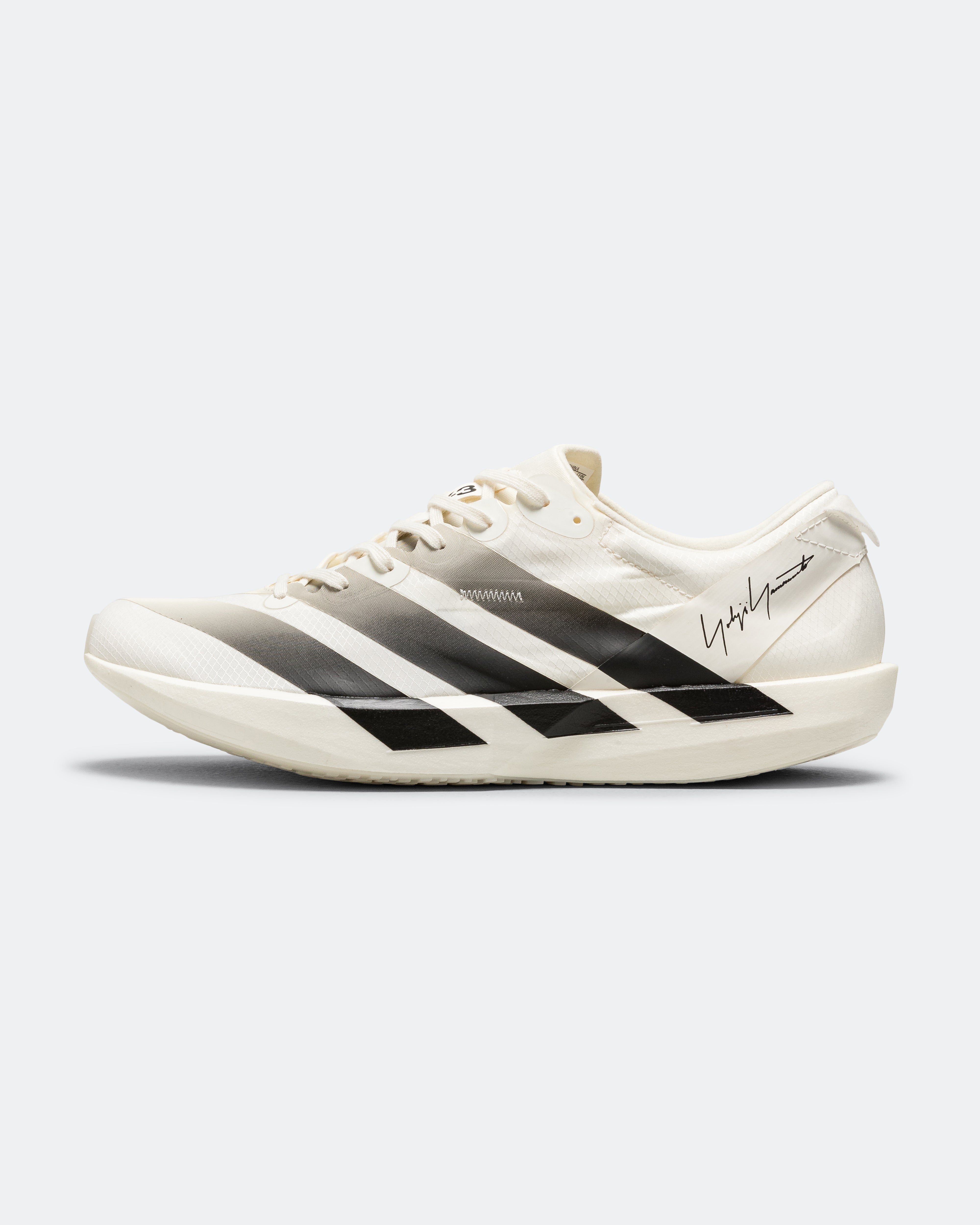 adidas - Adizero Adios 9 x Y-3 - Off White/Off White-Black | Up