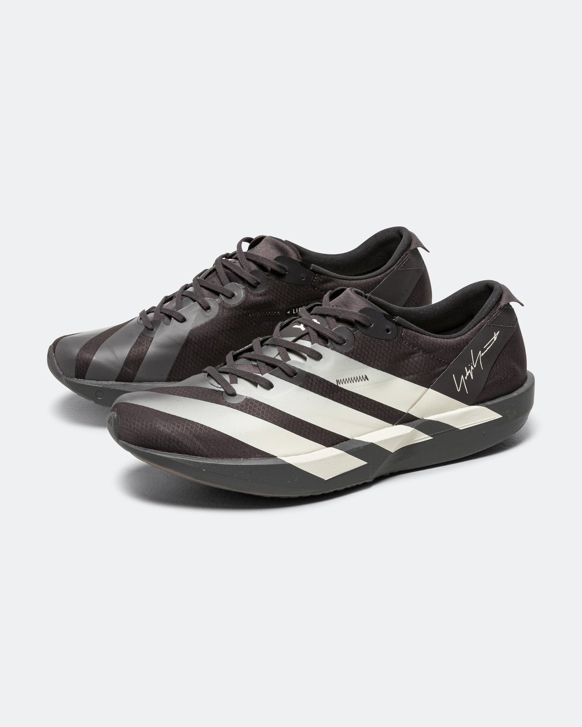 adidas - Adizero Adios 9 x Y-3 - Utility Black/Utility Black-Off White - Up There Athletics