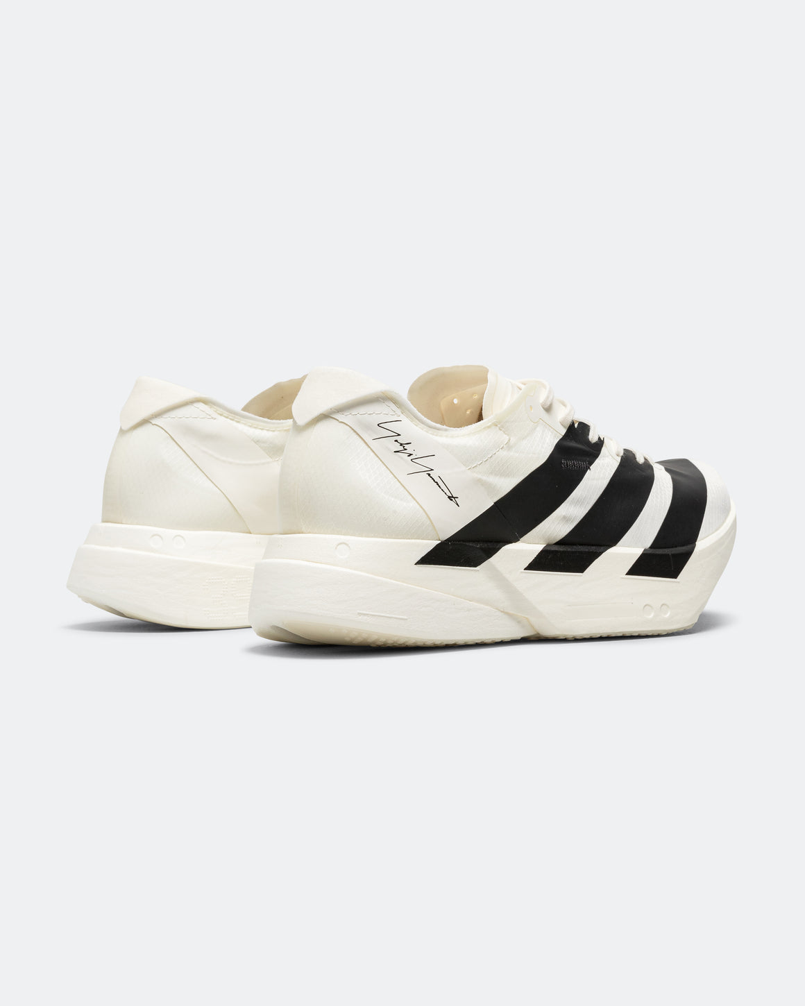 adidas - Adizero Adios Pro 4 x Y-3 - Off White/Off White-Black - Up There Athletics