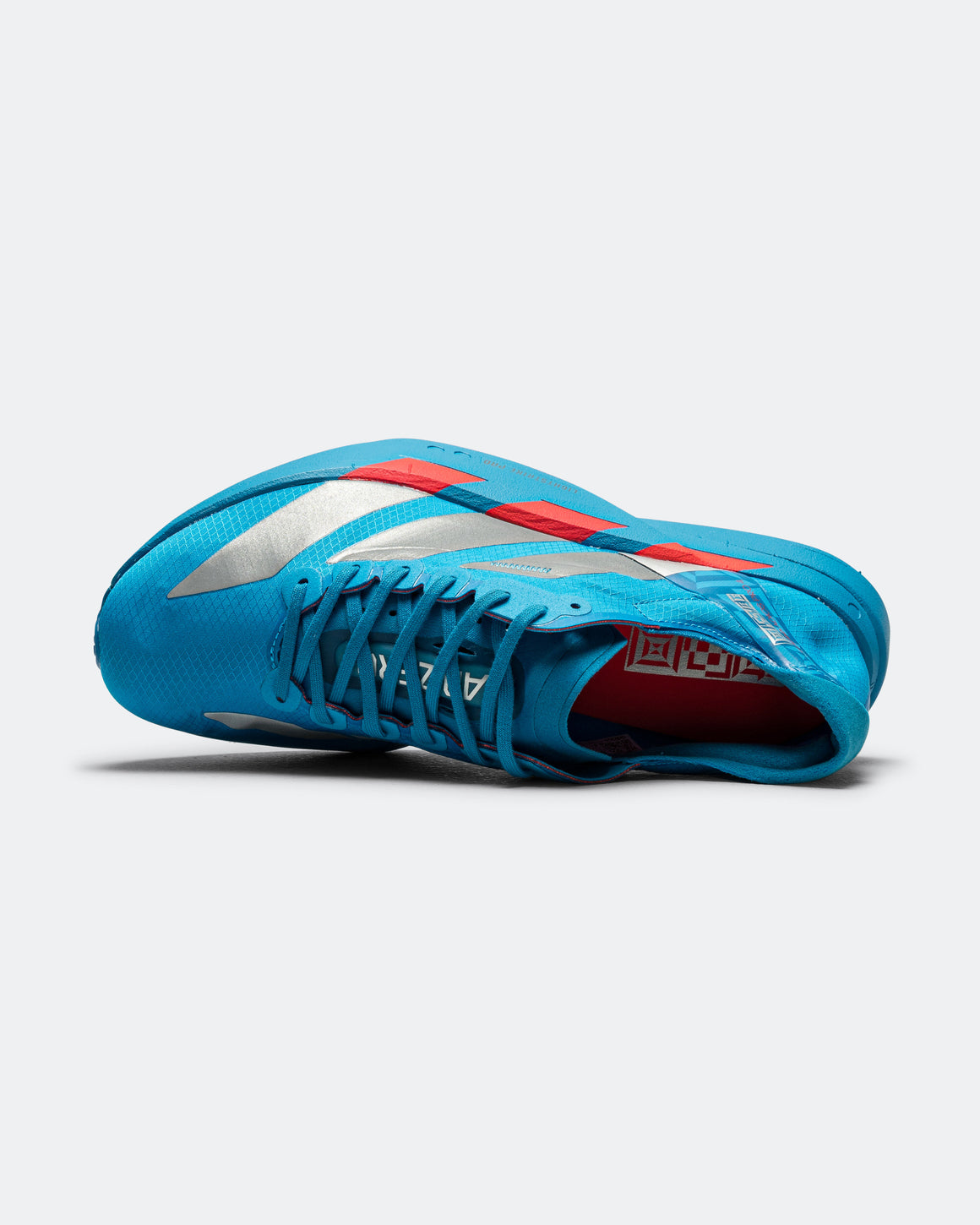 adidas - Womens Adizero Adios Pro 4 - Solar Blue/Silver Metallic-Lucid Red - Up There Athletics