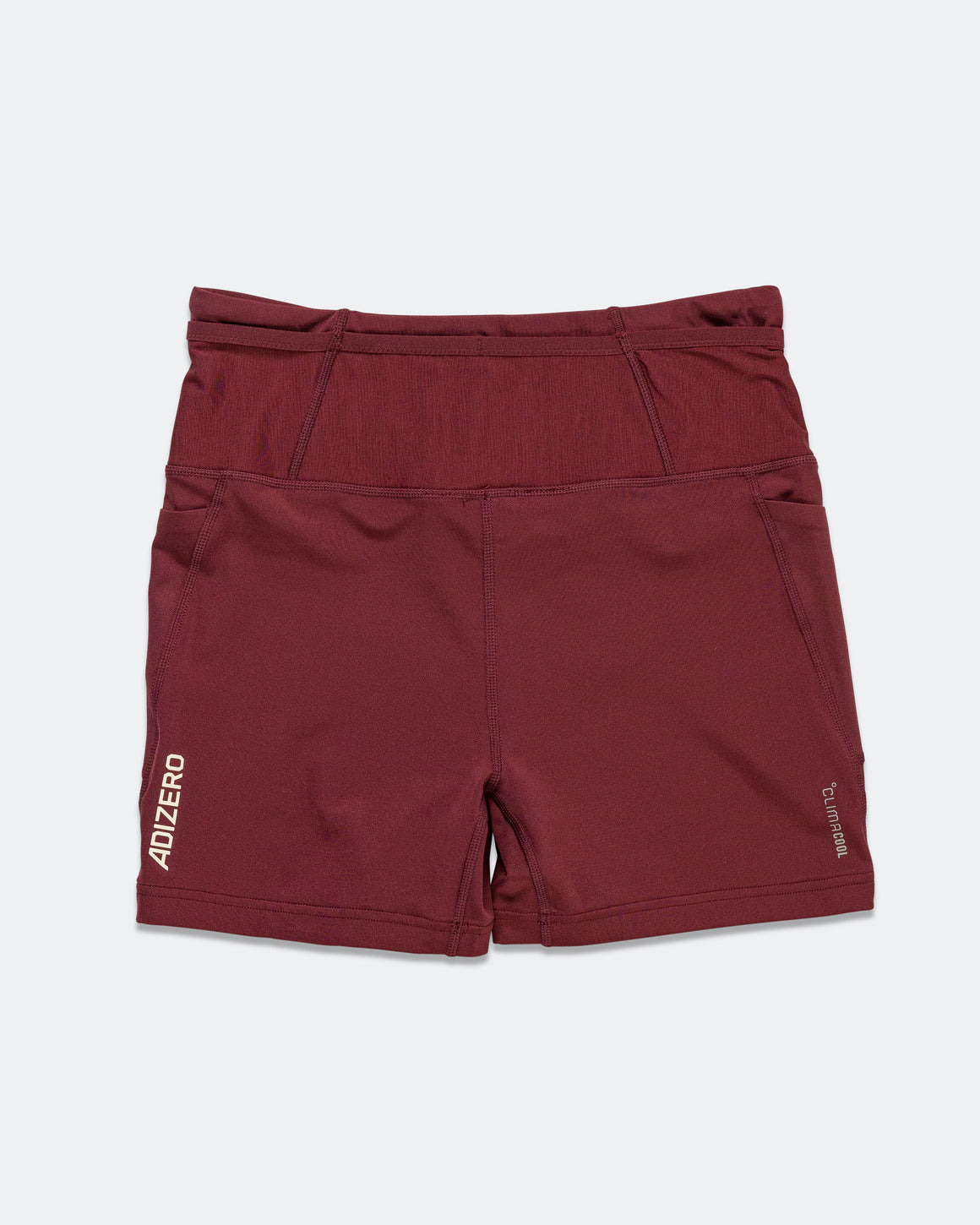 adidas - Womens Adizero NYC Short Tights - Shadow Red - Up There Athletics