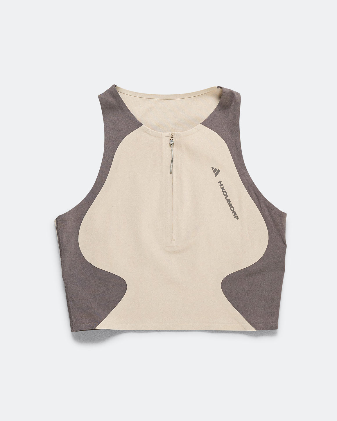 adidas - Womens Crop x Hermanos Koumori - Wonder Beige/Charcoal - Up There Athletics