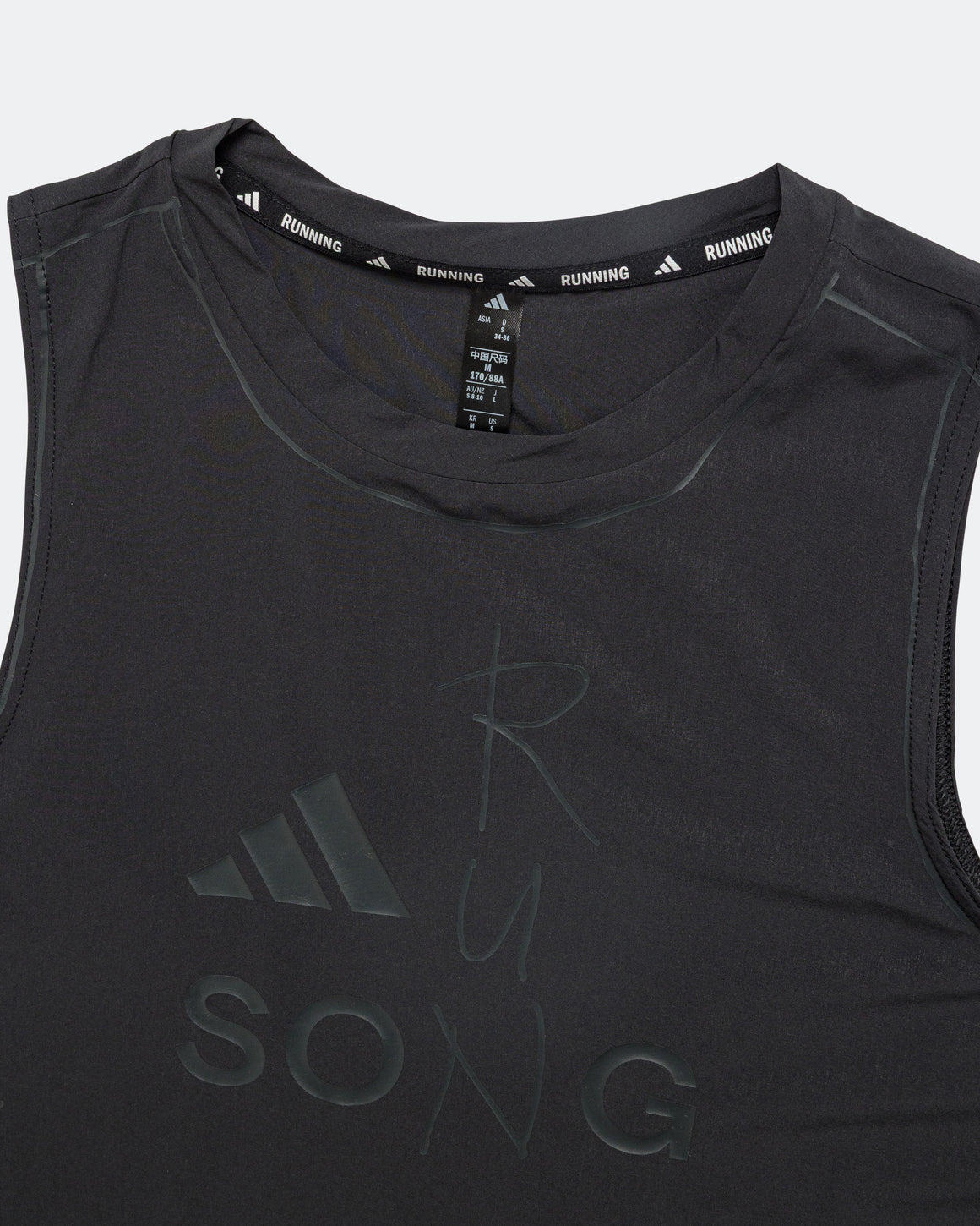 adidas - Womens Running Tank x SFTM - Black - Up There Athletics