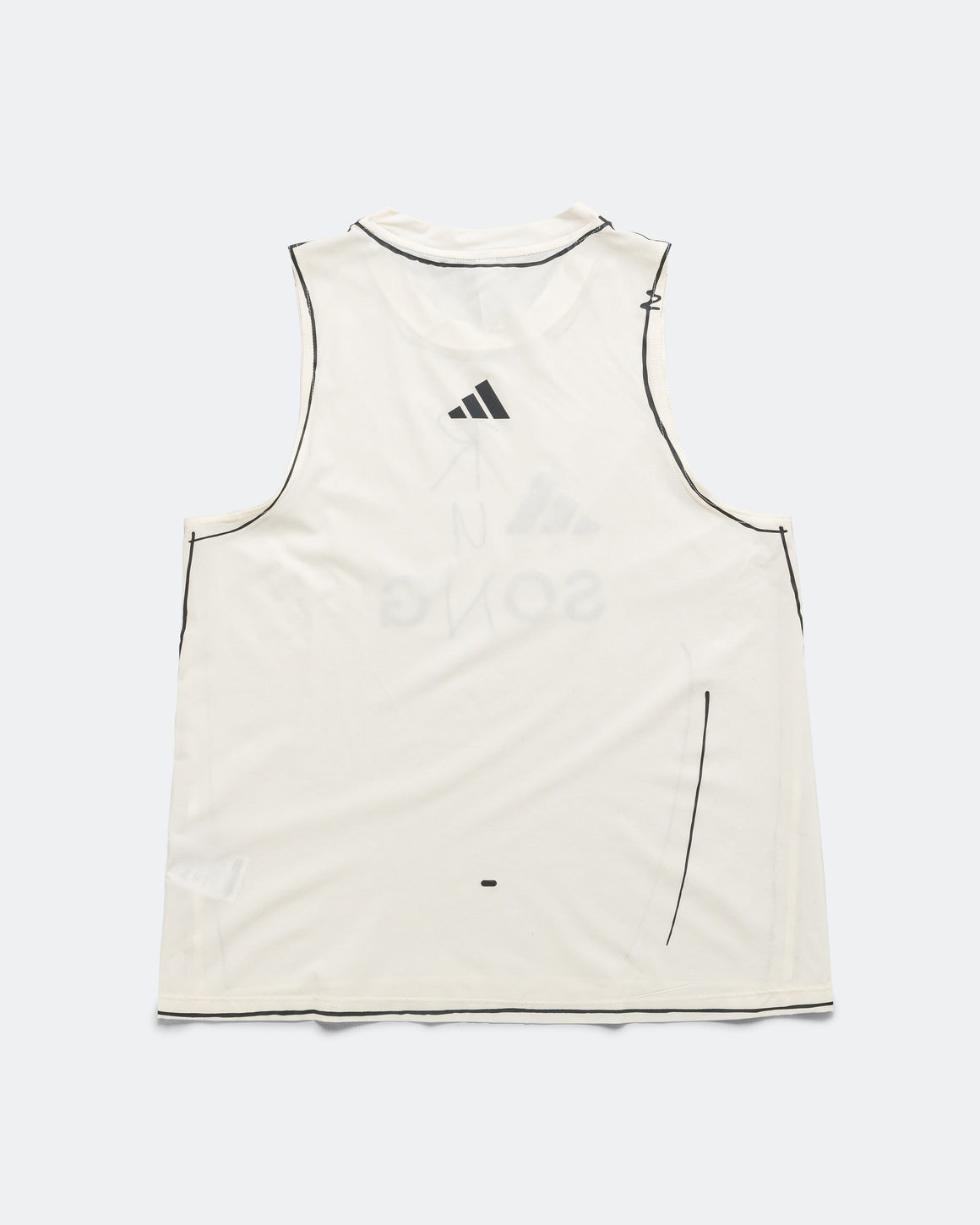 adidas - Womens Running Tank x SFTM - White - Up There Athletics