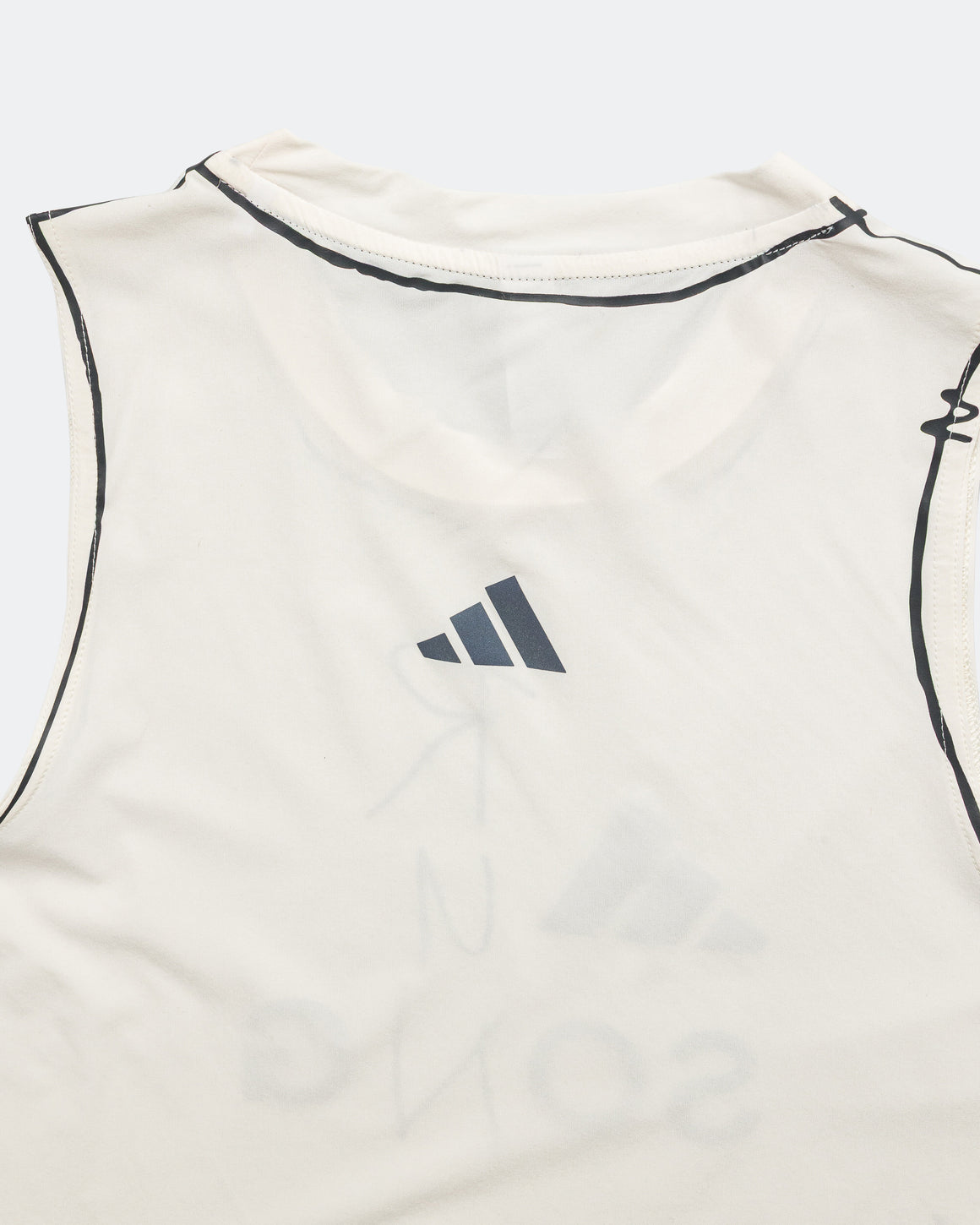 adidas - Womens Running Tank x SFTM - White - Up There Athletics