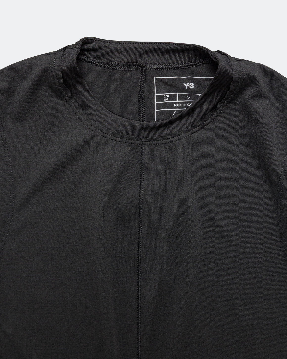 adidas - Womens Y-3 Running Cropped Tank Top - Black - Up There Athletics