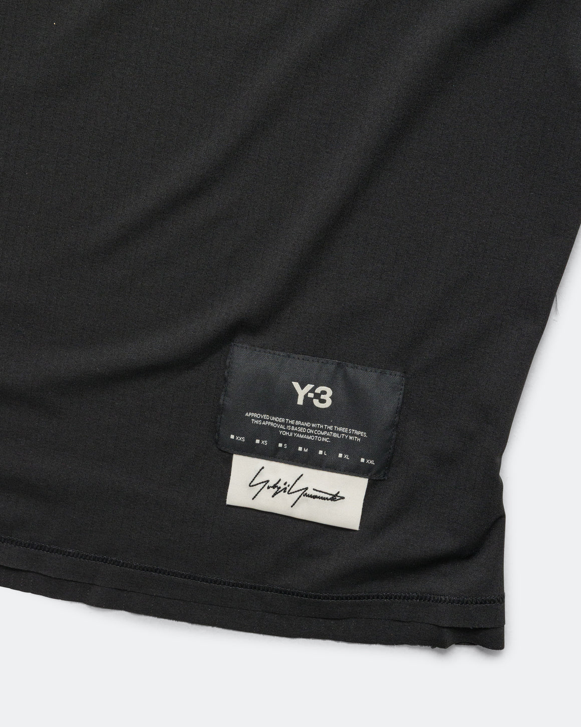 adidas - Womens Y-3 Running Short Sleeve Tee - Black - Up There Athletics