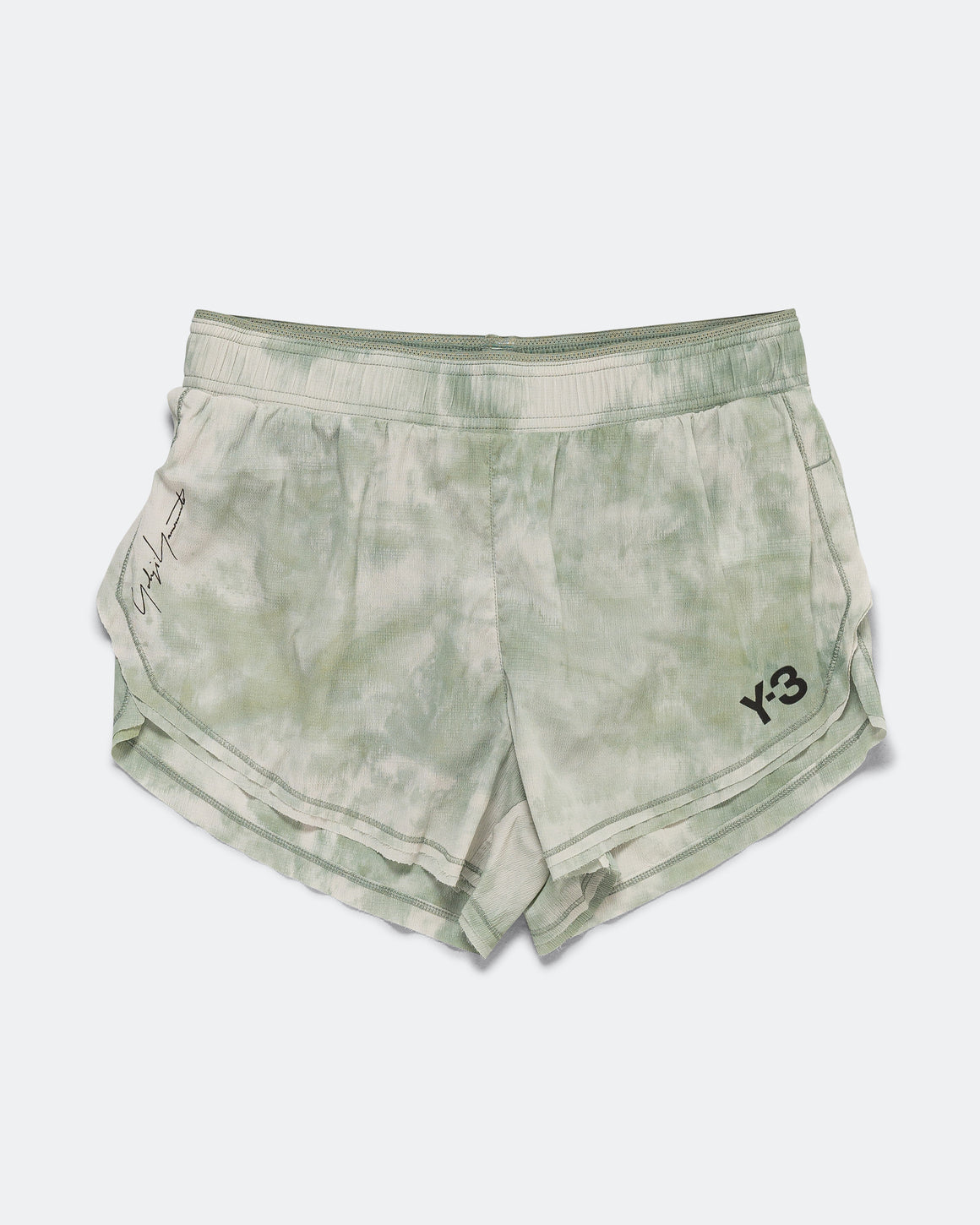 adidas - Womens Y-3 AOP Running Shorts - Multicolour - Up There Athletics