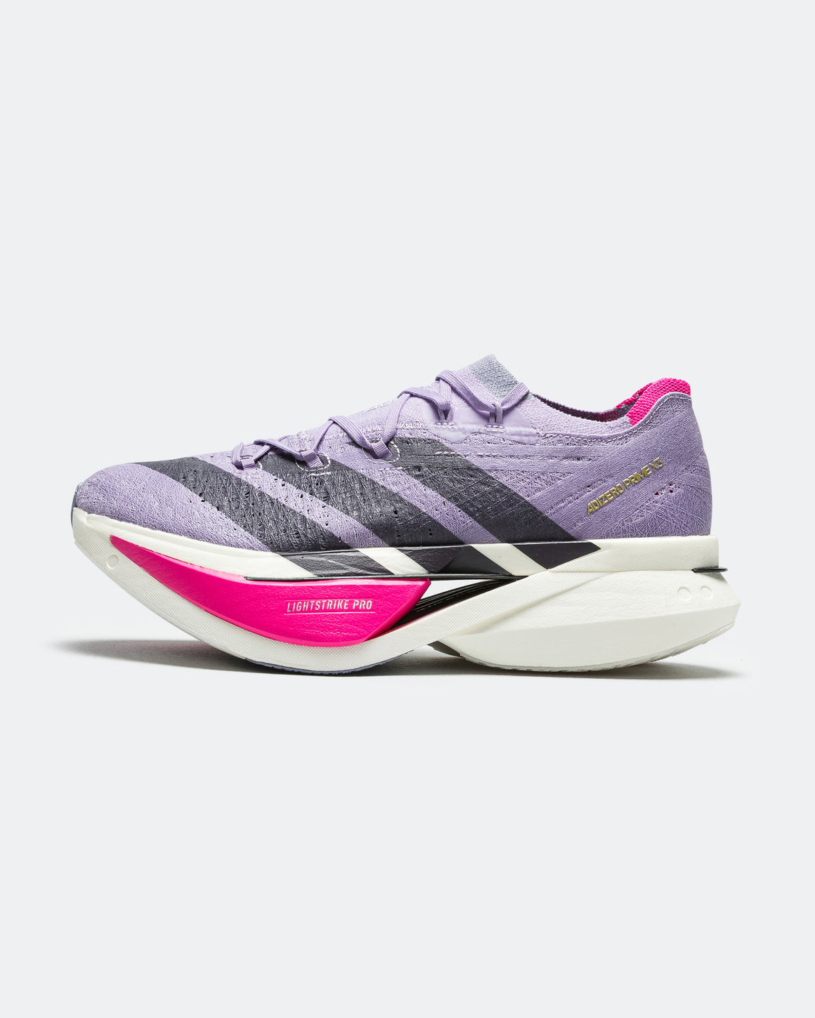 adidas - Adizero Prime X3 Strung - Powder Plum/Aurora Black-Shock Pink - Up There Athletics