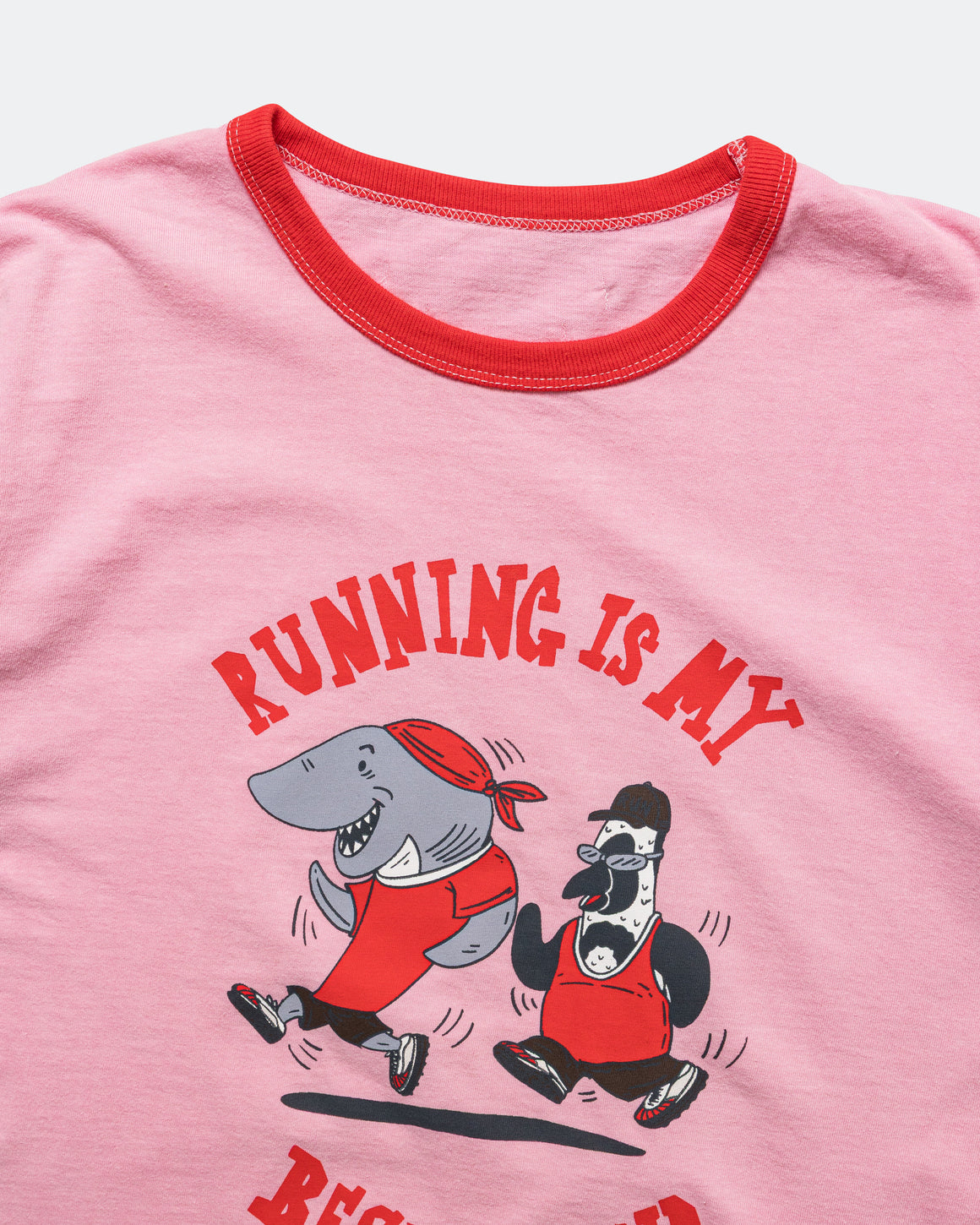 Alex Zono - Bestie Tee - Pink - Up There Athletics