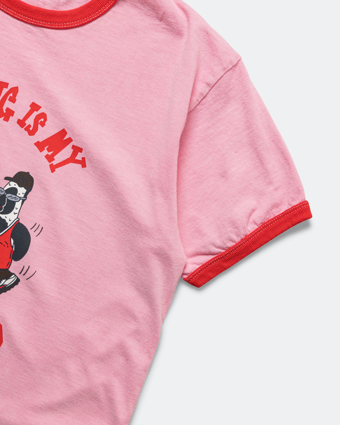 Alex Zono - Bestie Tee - Pink - Up There Athletics