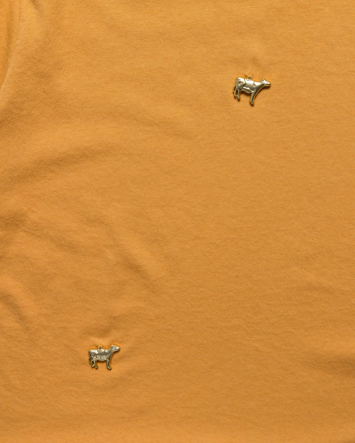 Alex Zono - Cow Ringer Tee - Yellow - Up There Athletics