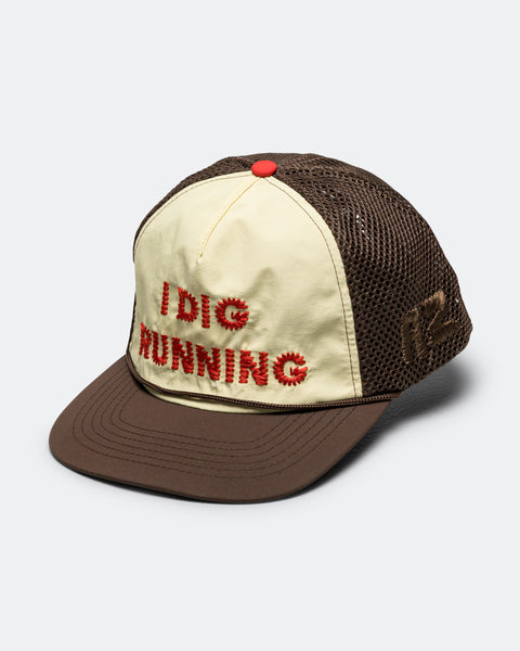Alex Zono - I Dig Running Trucker Hat - OG | Up There Athletics