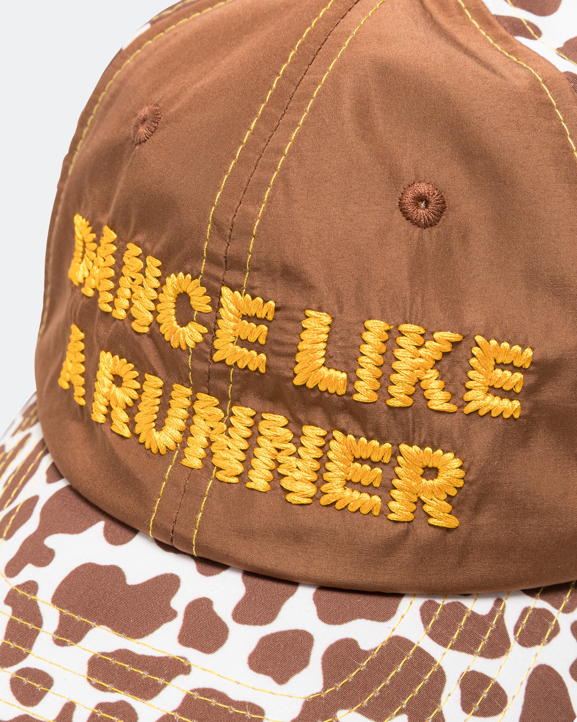 Alex Zono - Dance Like A Runner Trucker - Brown - Up There Athletics