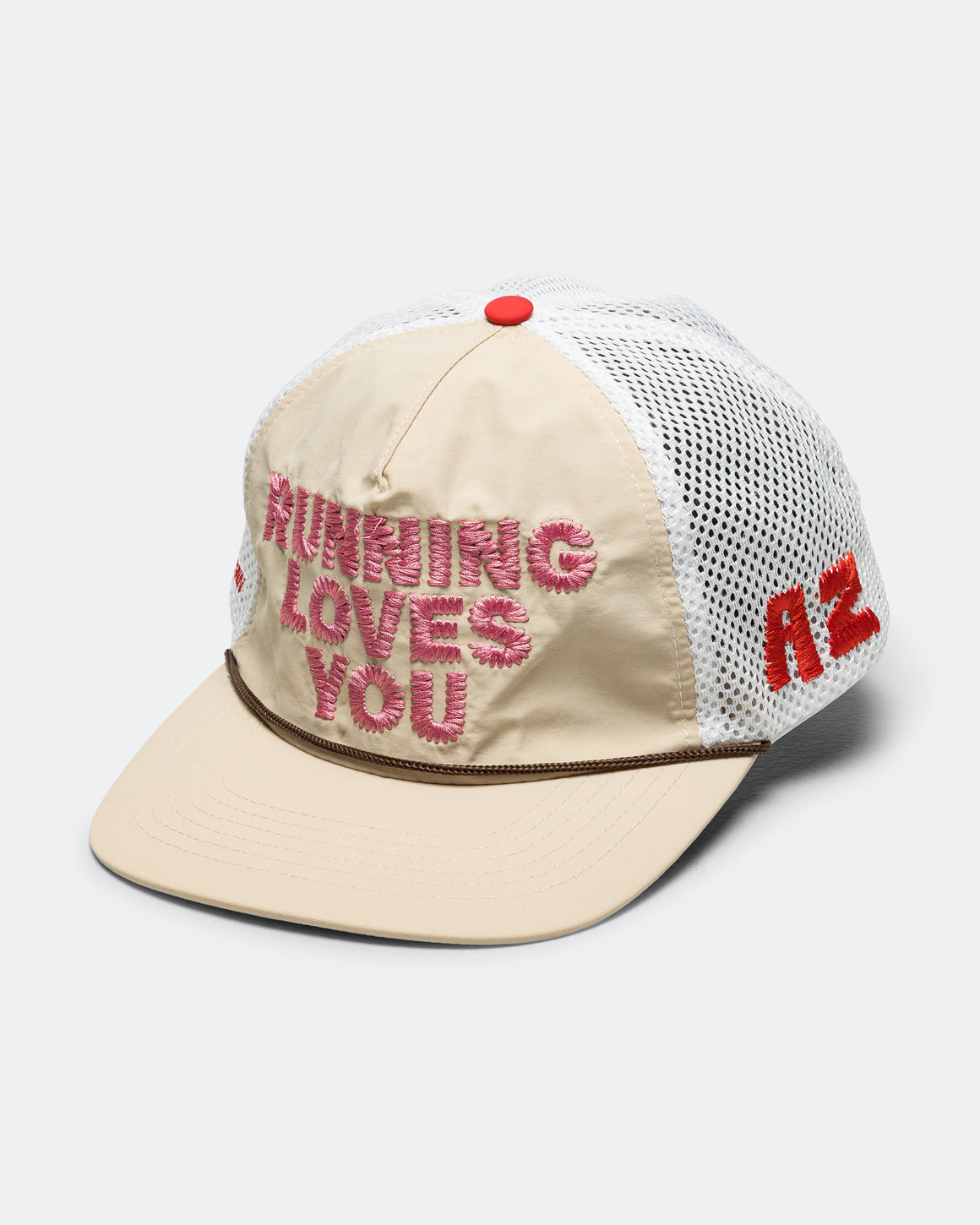 Alex Zono - Running Loves You Trucker Hat - OG - Up There Athletics