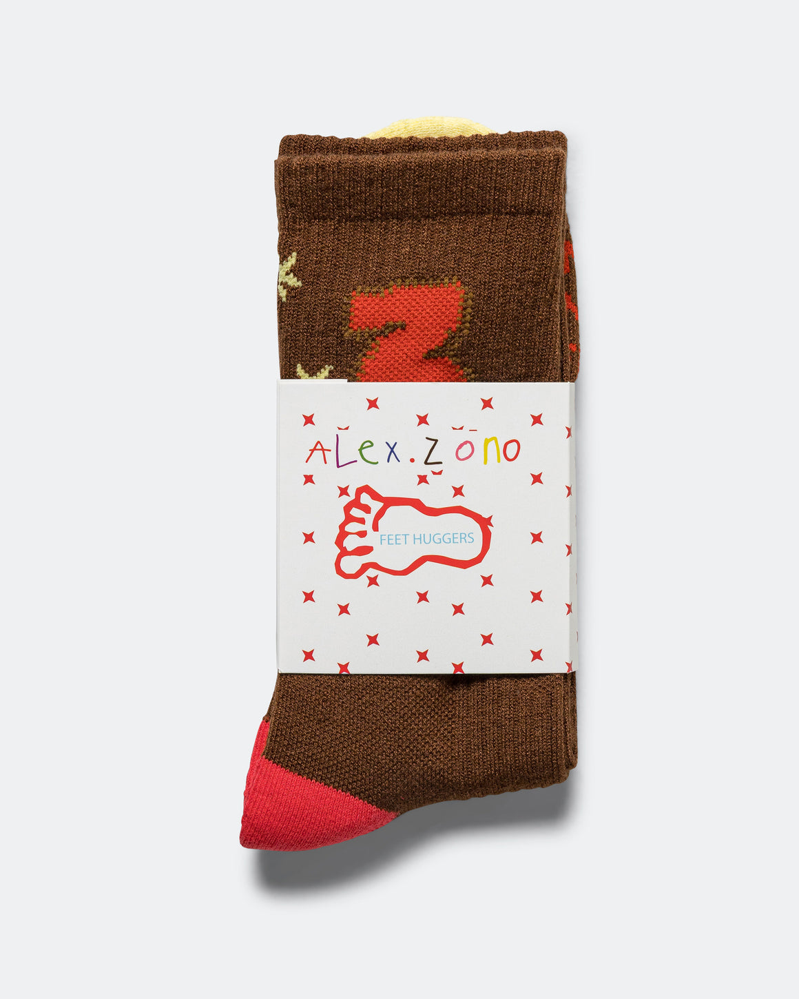 Alex Zono - Southern Cross Feet Huggers - Brown - Up There Athletics