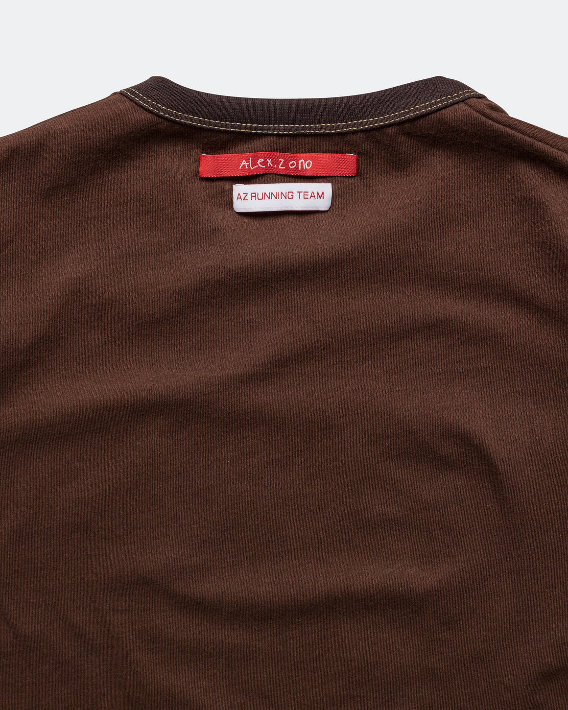 Alex Zono - Trail Tee - Brown - Up There Athletics