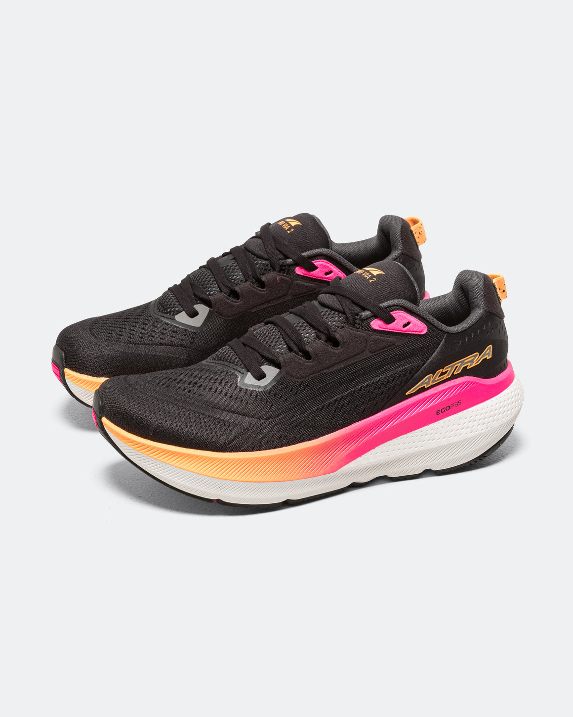 Altra - Womens FWD Via 2 - Black/Silver-Pink - Up There Athletics
