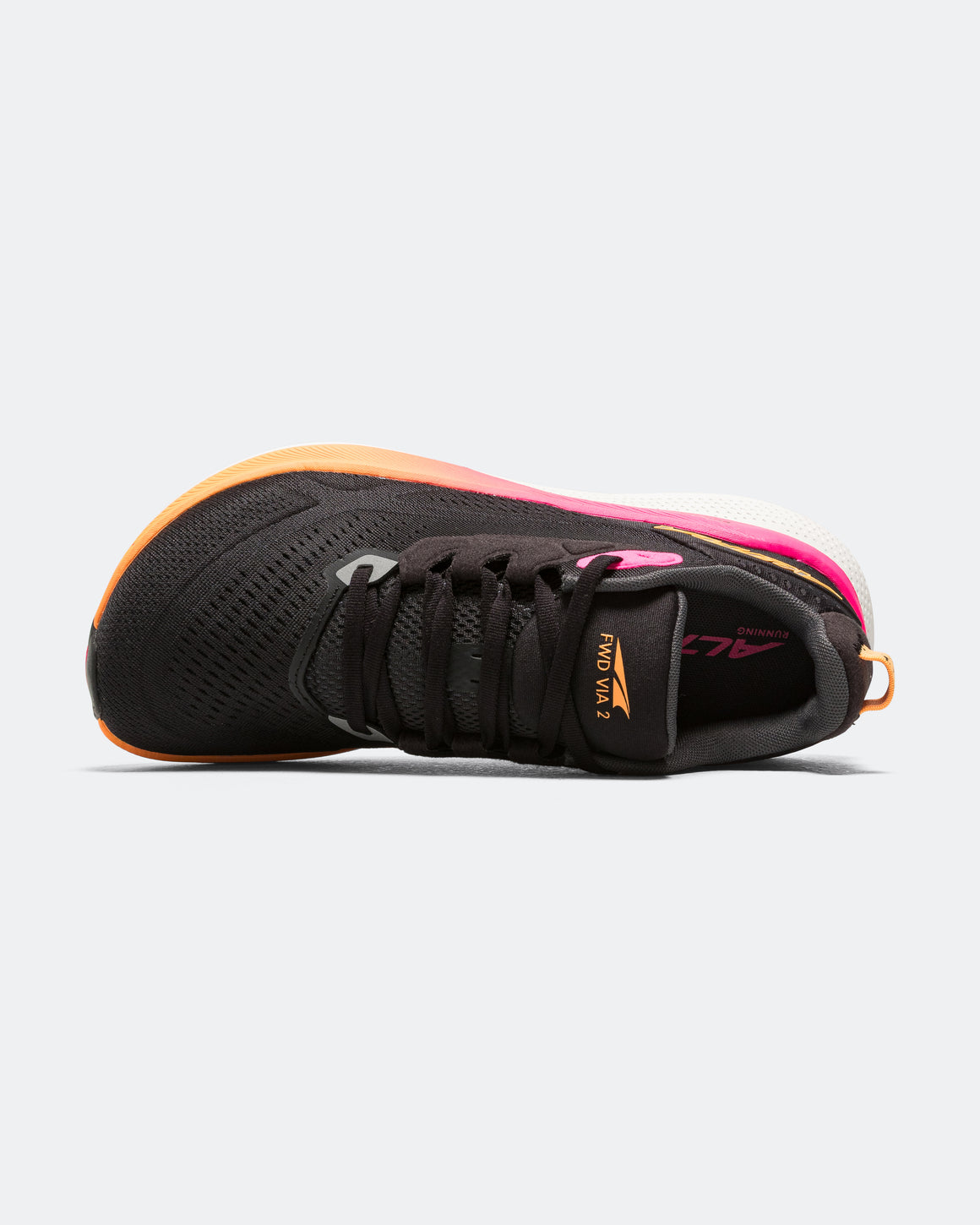 Altra - Womens FWD Via 2 - Black/Silver-Pink - Up There Athletics