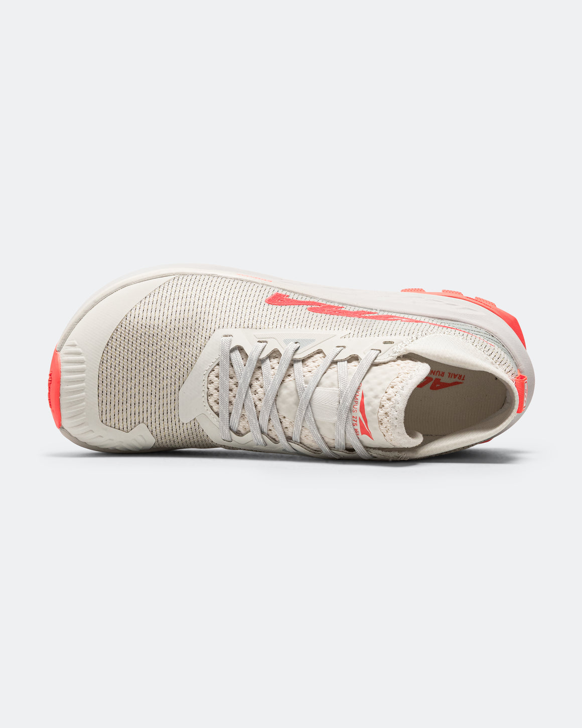 Altra - Womens Olympus 275 HiLo - Grey/Coral - Up There Athletics