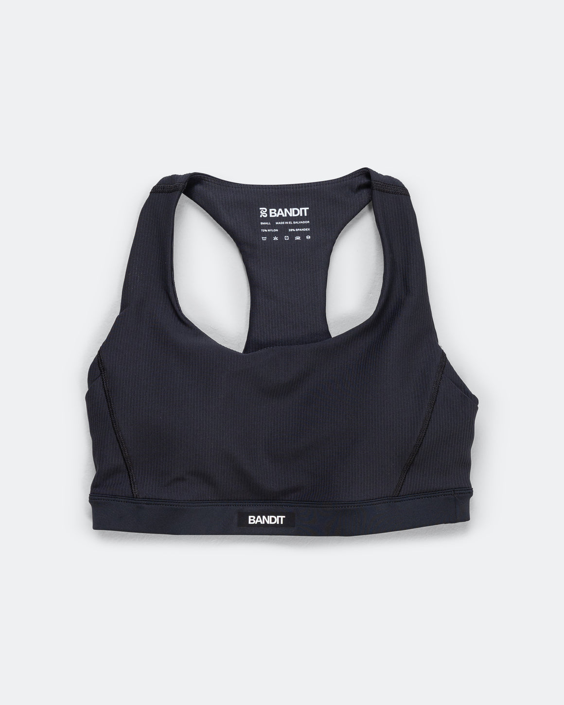 Bandit Running - Womens Cadence Scoop Neck Run Bra - Black - Up There Athletics