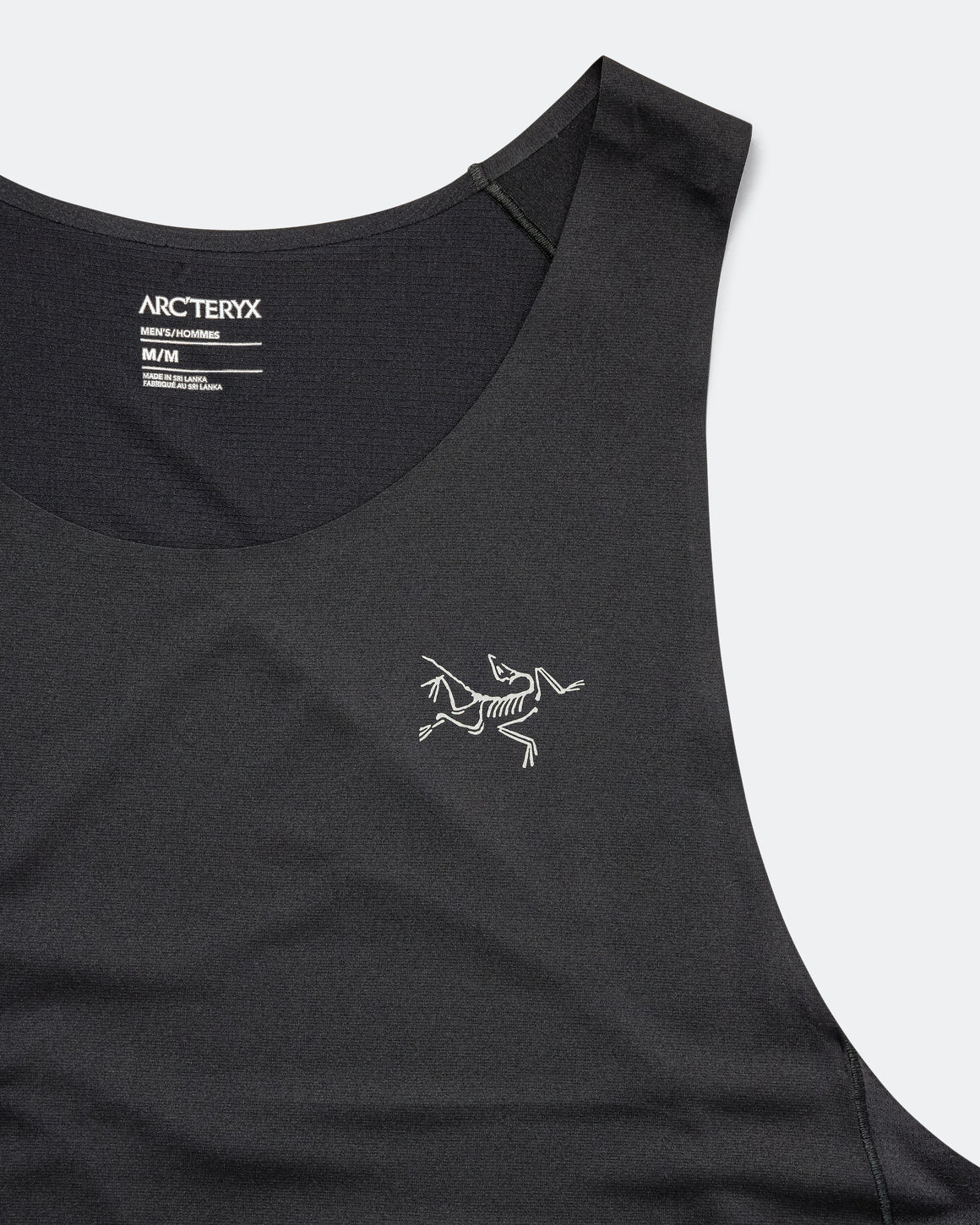 Arc'Teryx - Mens Norvan Downword Logo Tank - Black - Up There Athletics