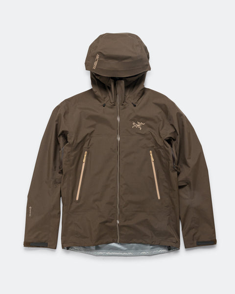 Arc'Teryx - Mens Beta SL Jacket - Carob/Canvas | Up There Athletics