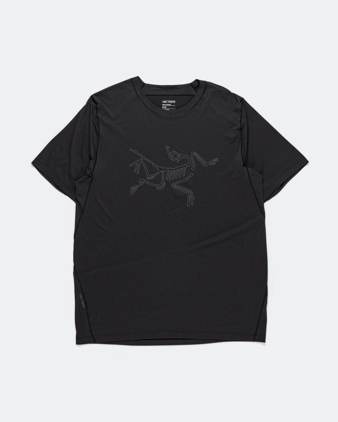 Arc'Teryx - Mens Cormac Logo SS - Black - Up There Athletics