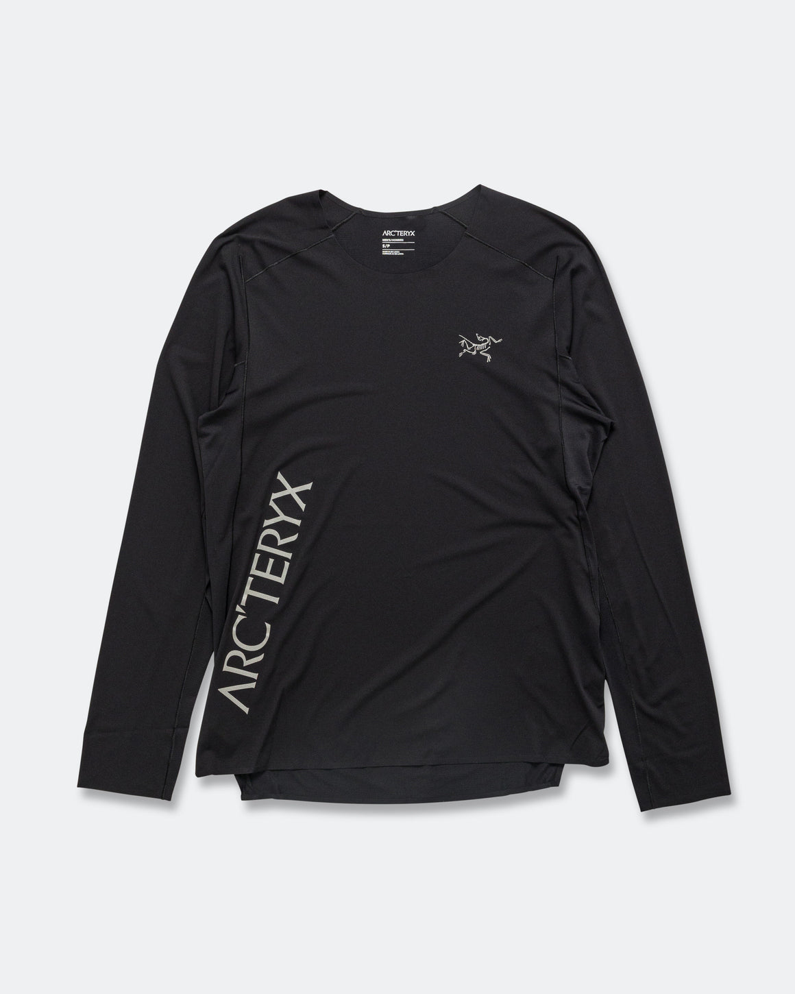 Arc'Teryx - Mens Norvan Downword Logo LS - Black - Up There Athletics