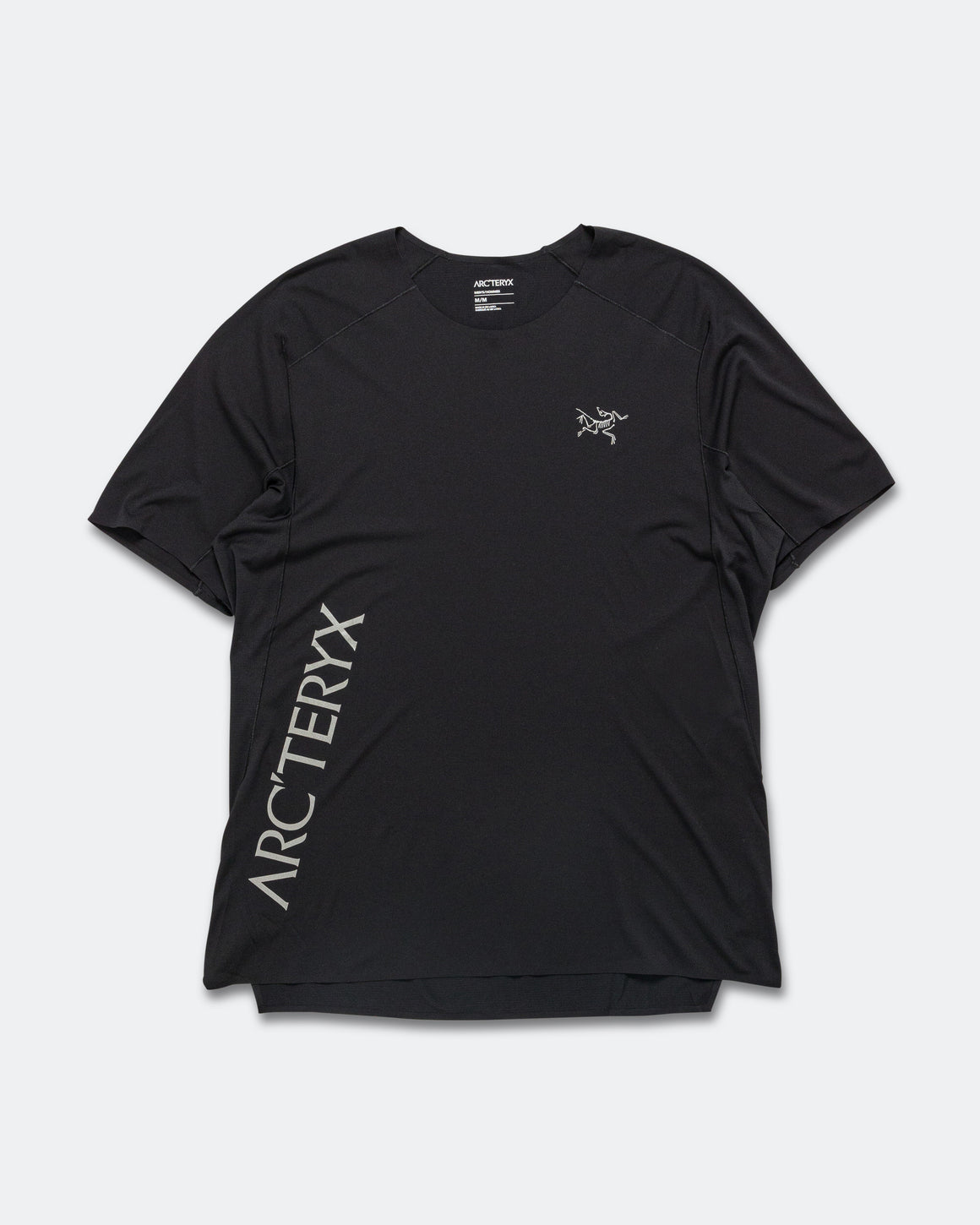 Arc'Teryx - Mens Norvan Downword Logo SS - Black - Up There Athletics