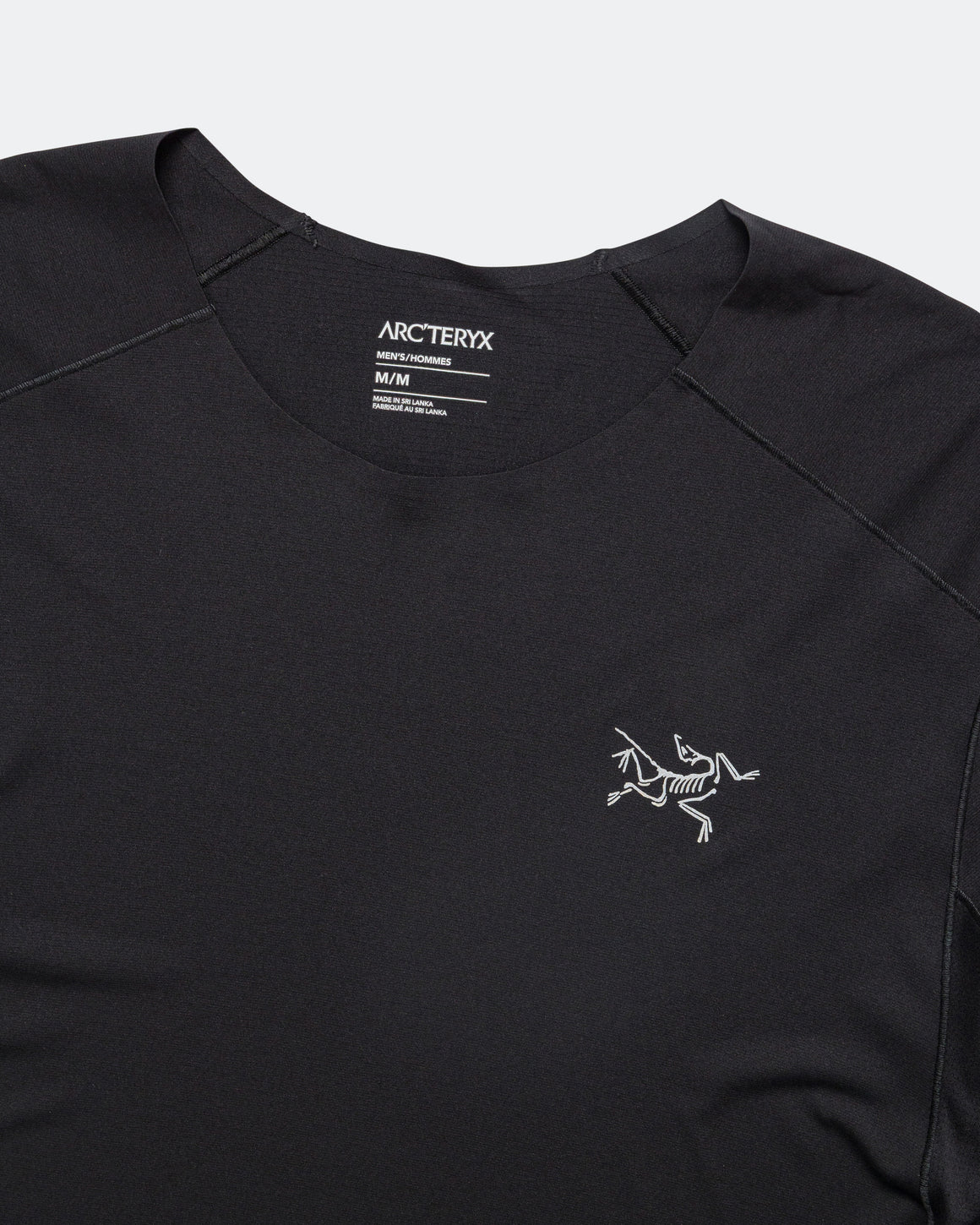 Arc'Teryx - Mens Norvan Downword Logo SS - Black - Up There Athletics